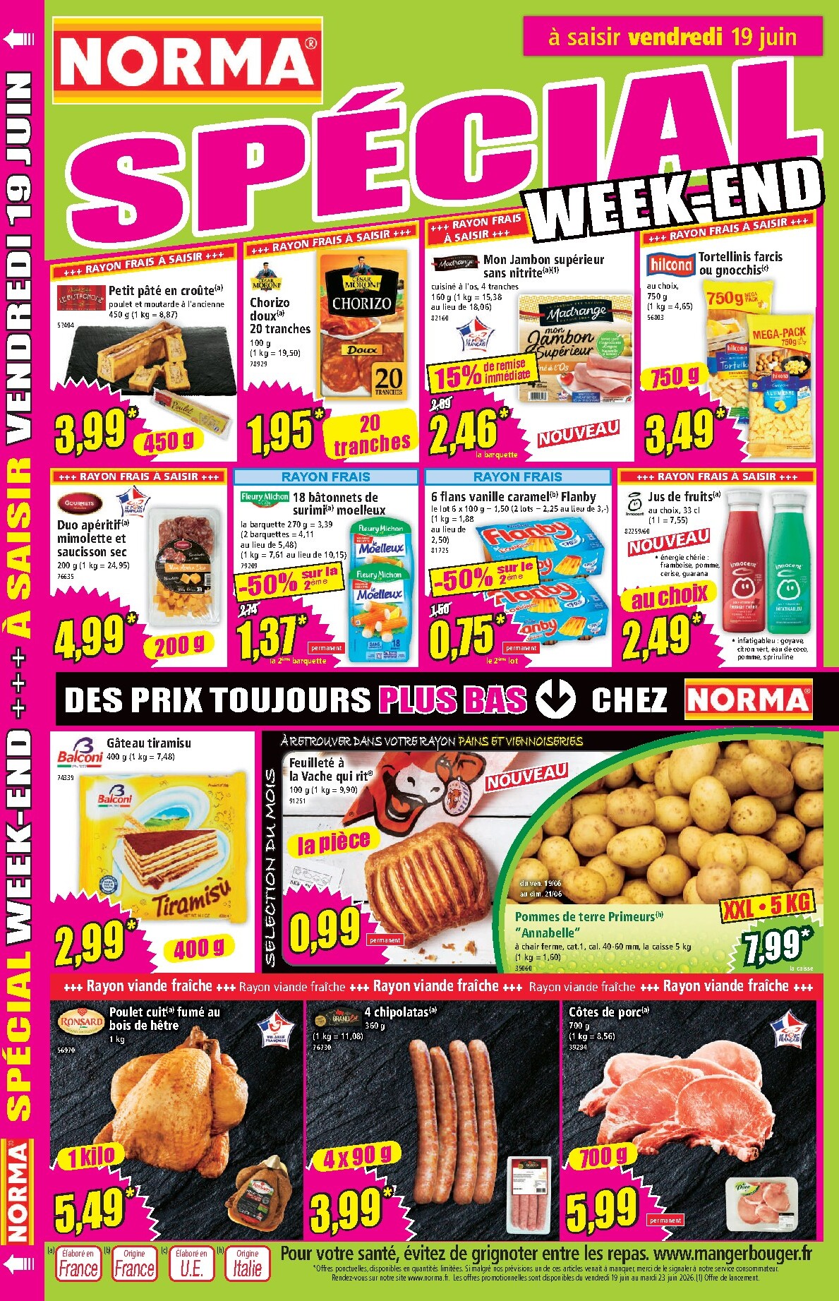 norma - Flyer NORMA. pour la semaine prochaine du du mercredi 17/06/2026 au du mardi 23/06/2026 - page: 12