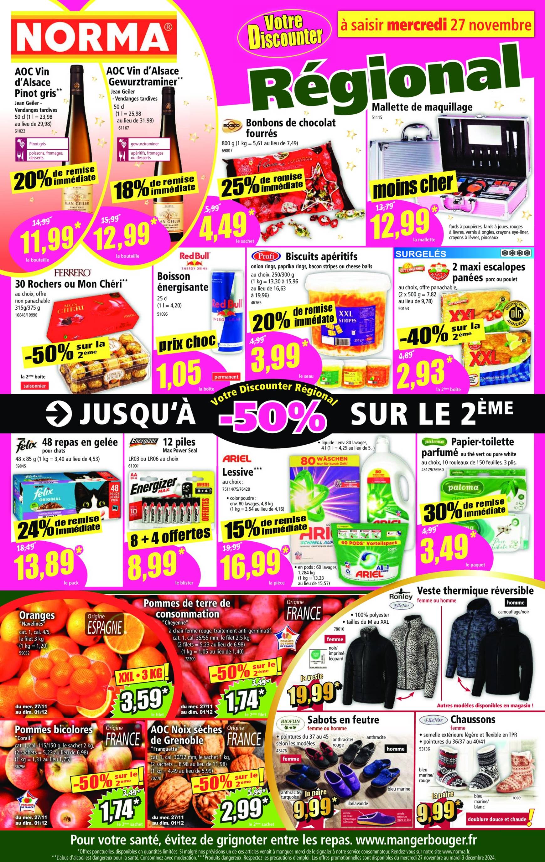 norma - Catalogue NORMA - Black Friday valable dès 27/11 - 03/12