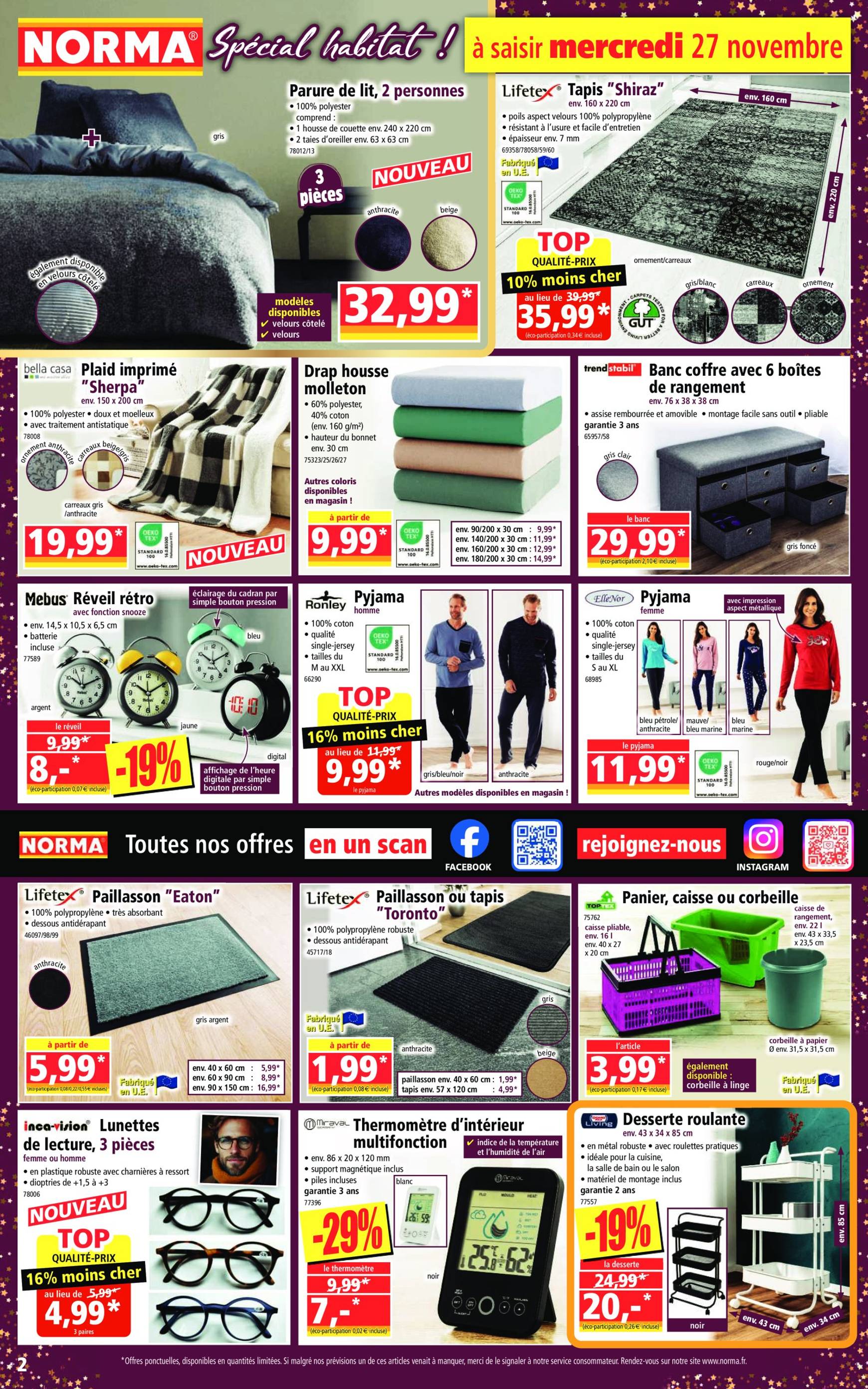 norma - Catalogue NORMA - Black Friday valable dès 27/11 - 03/12 - page: 2