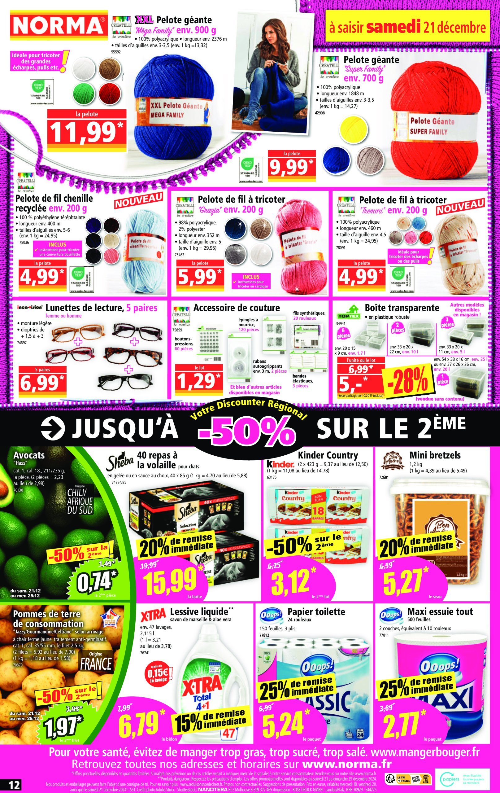 norma - Catalogue NORMA valable dès 18/12 - 24/12 - page: 12