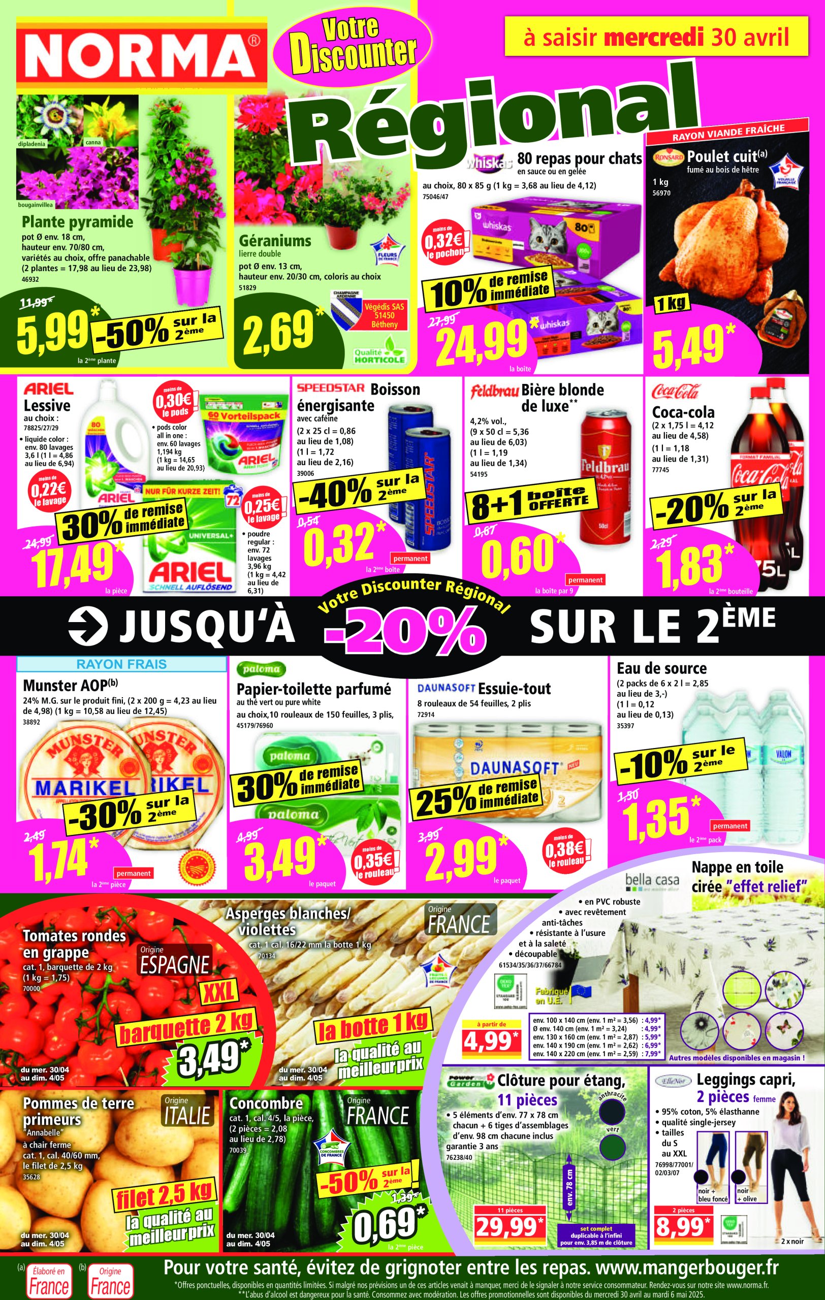 norma - Catalogue NORMA valable dès 30/04 - 06/05