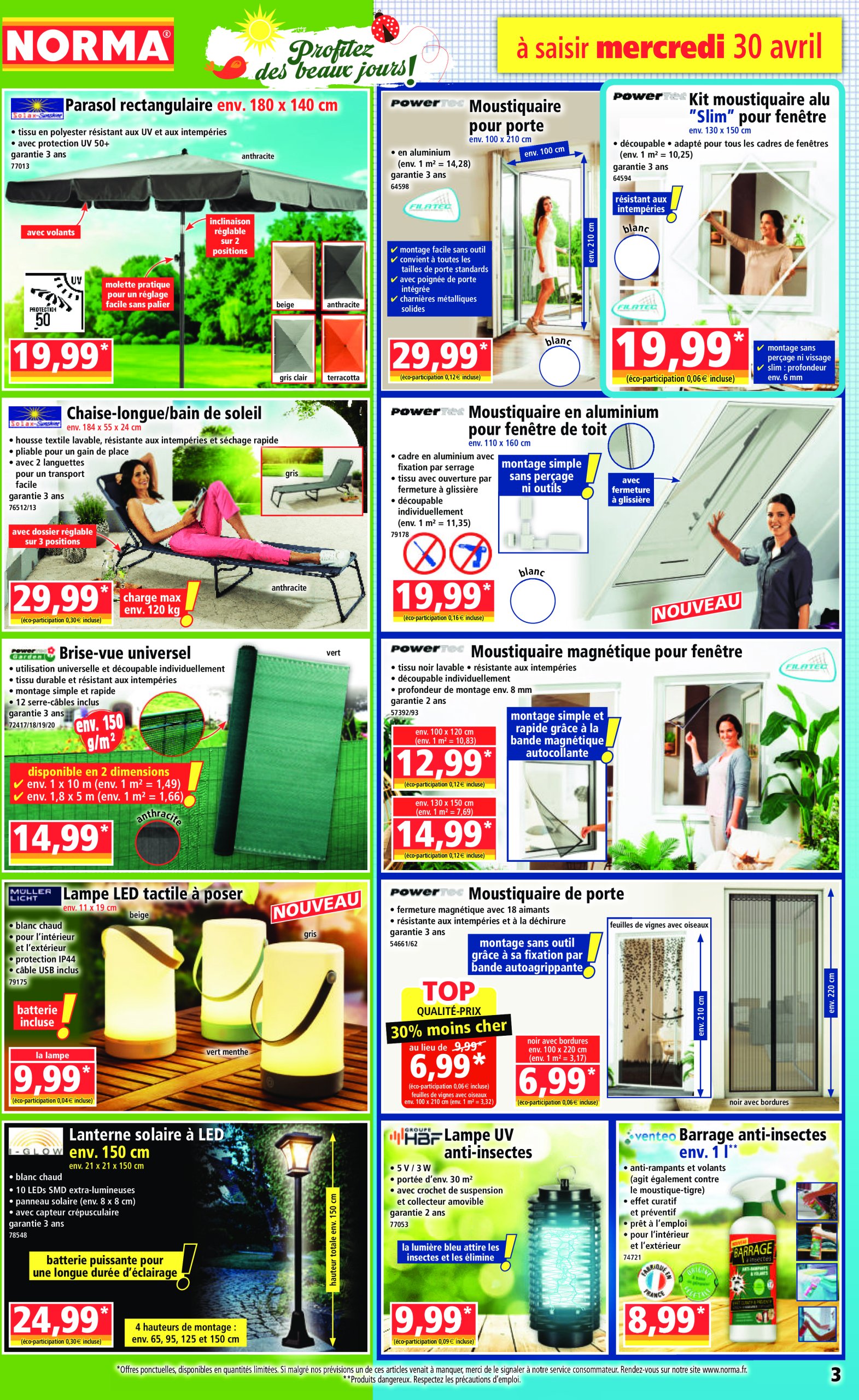 norma - Catalogue NORMA valable dès 30/04 - 06/05 - page: 3