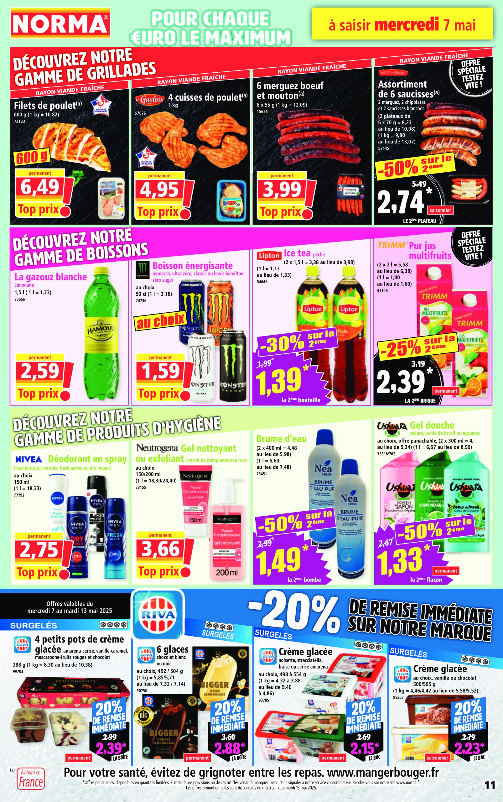 norma - Catalogue NORMA valable dès 07/05 - 13/05 - page: 11