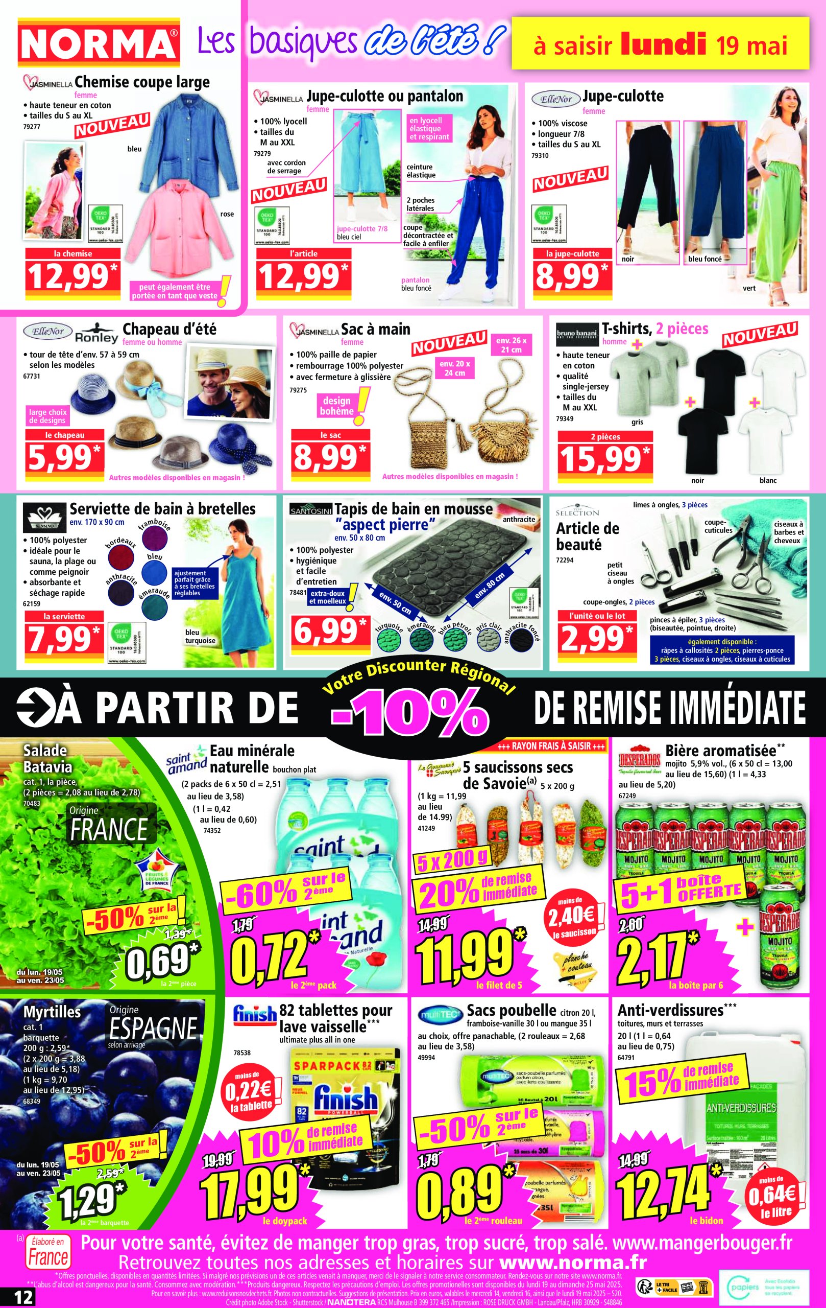 norma - Catalogue NORMA valable dès 14/05 - 20/05 - page: 12