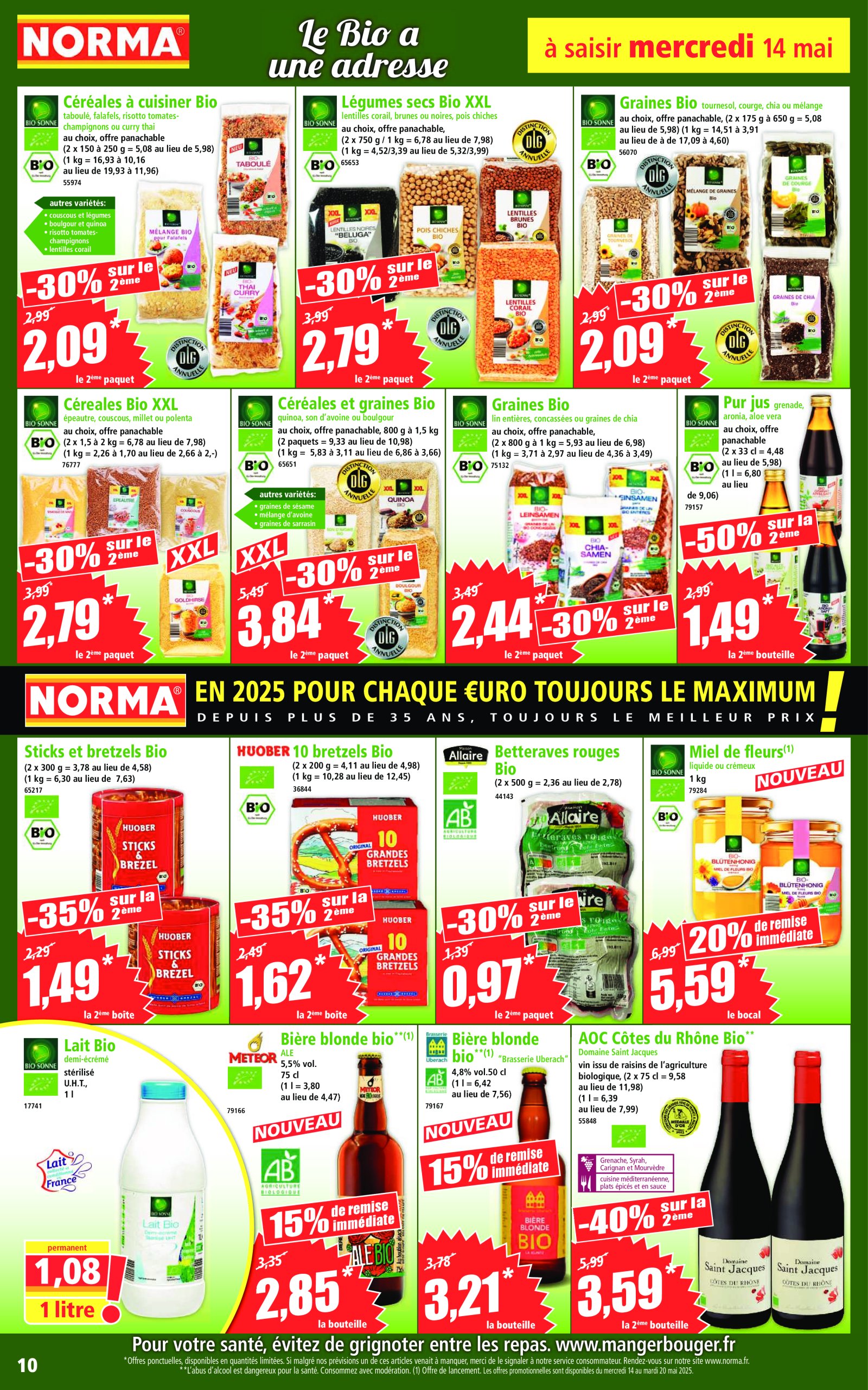 norma - Catalogue NORMA valable dès 14/05 - 20/05 - page: 10