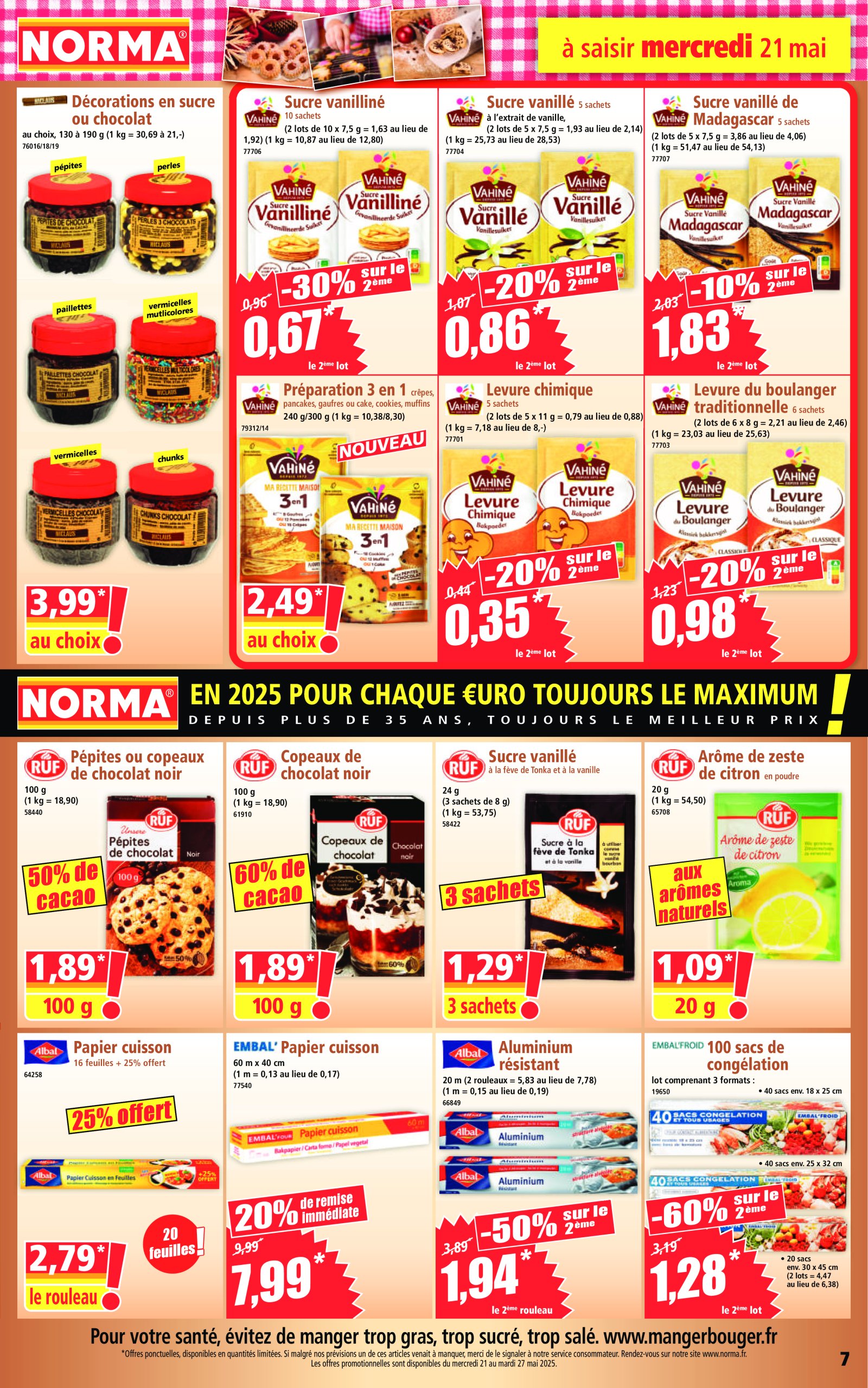 norma - Catalogue NORMA valable dès 21/05 - 27/05 - page: 7