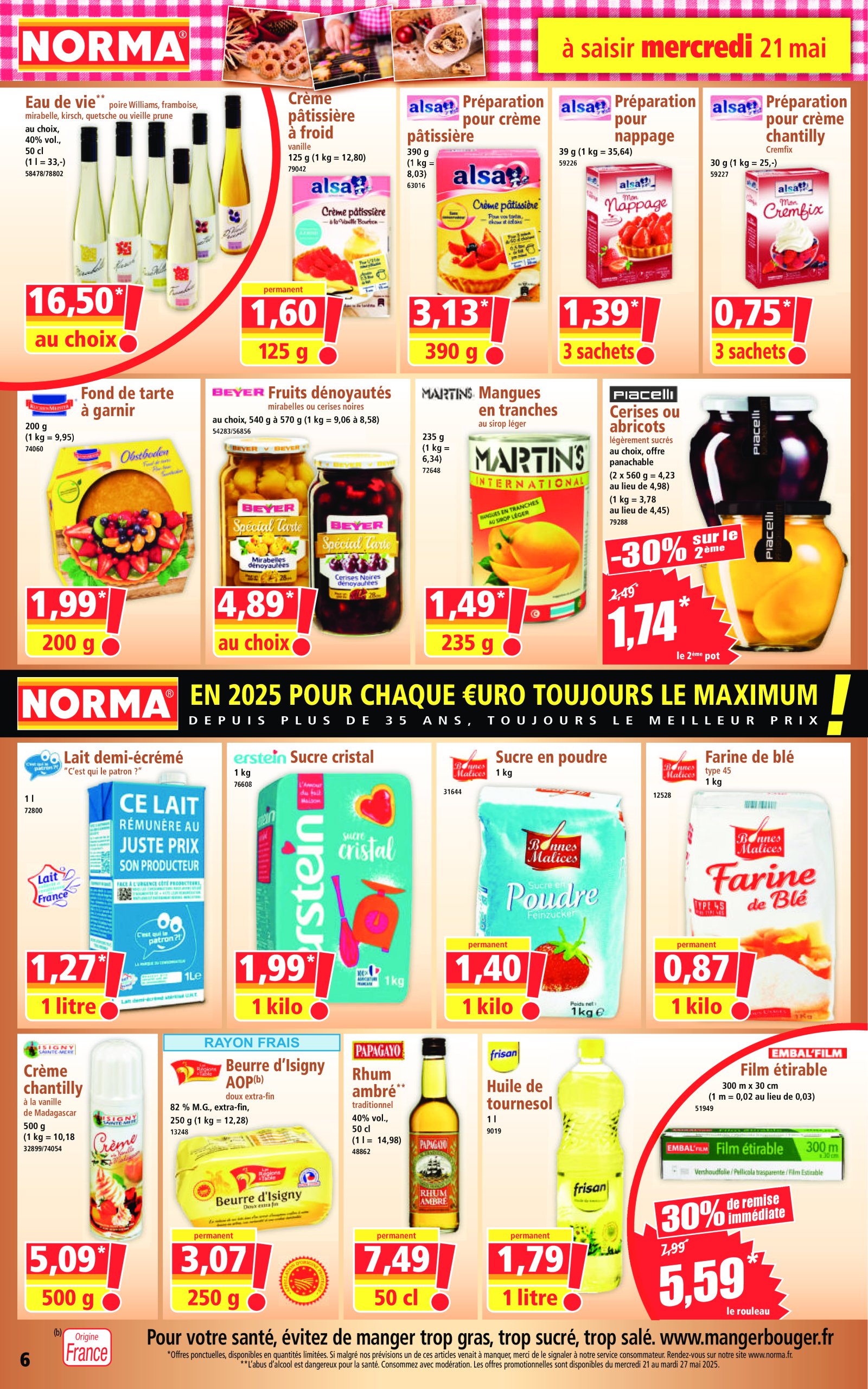 norma - Catalogue NORMA valable dès 21/05 - 27/05 - page: 6