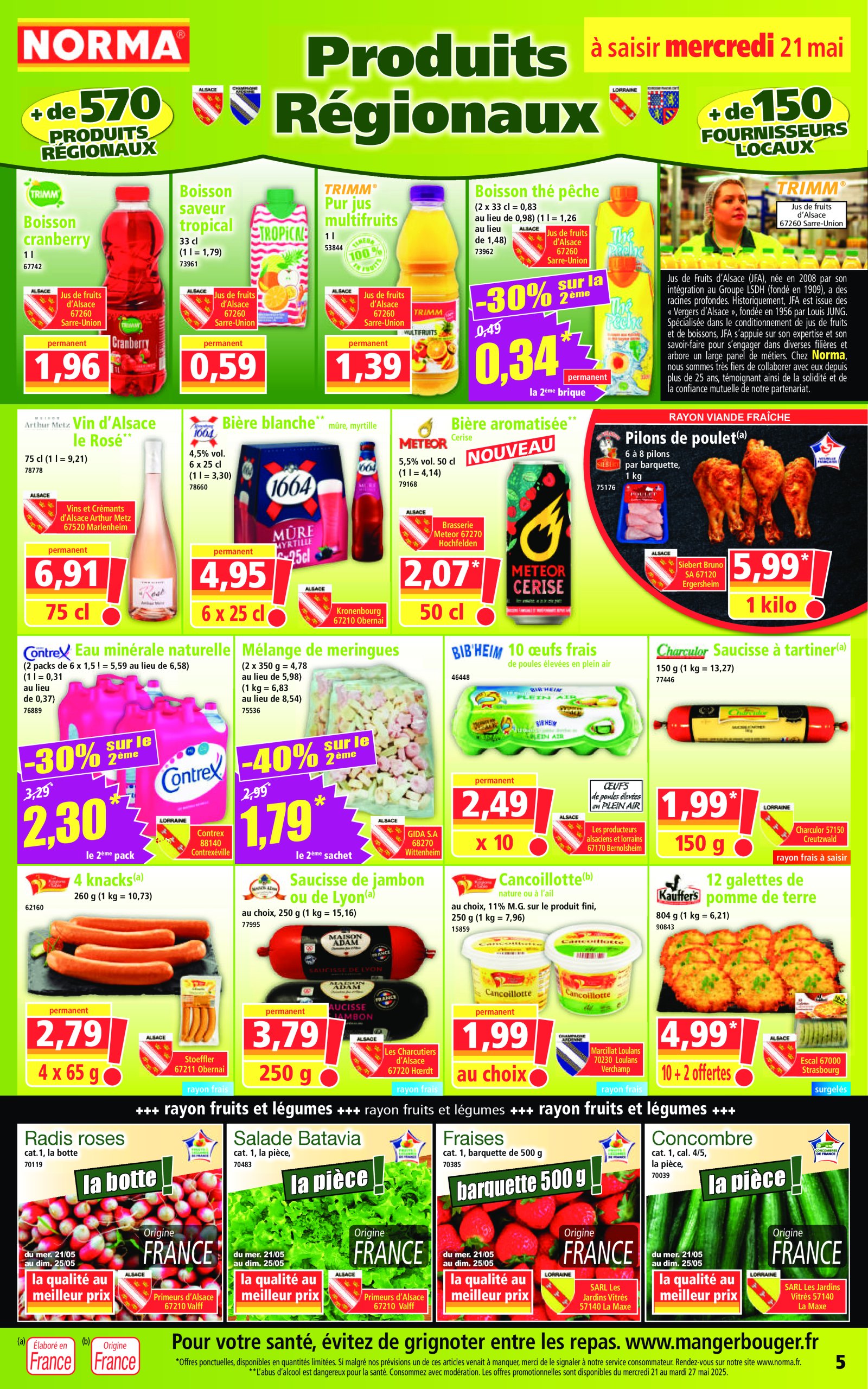 norma - Catalogue NORMA valable dès 21/05 - 27/05 - page: 5
