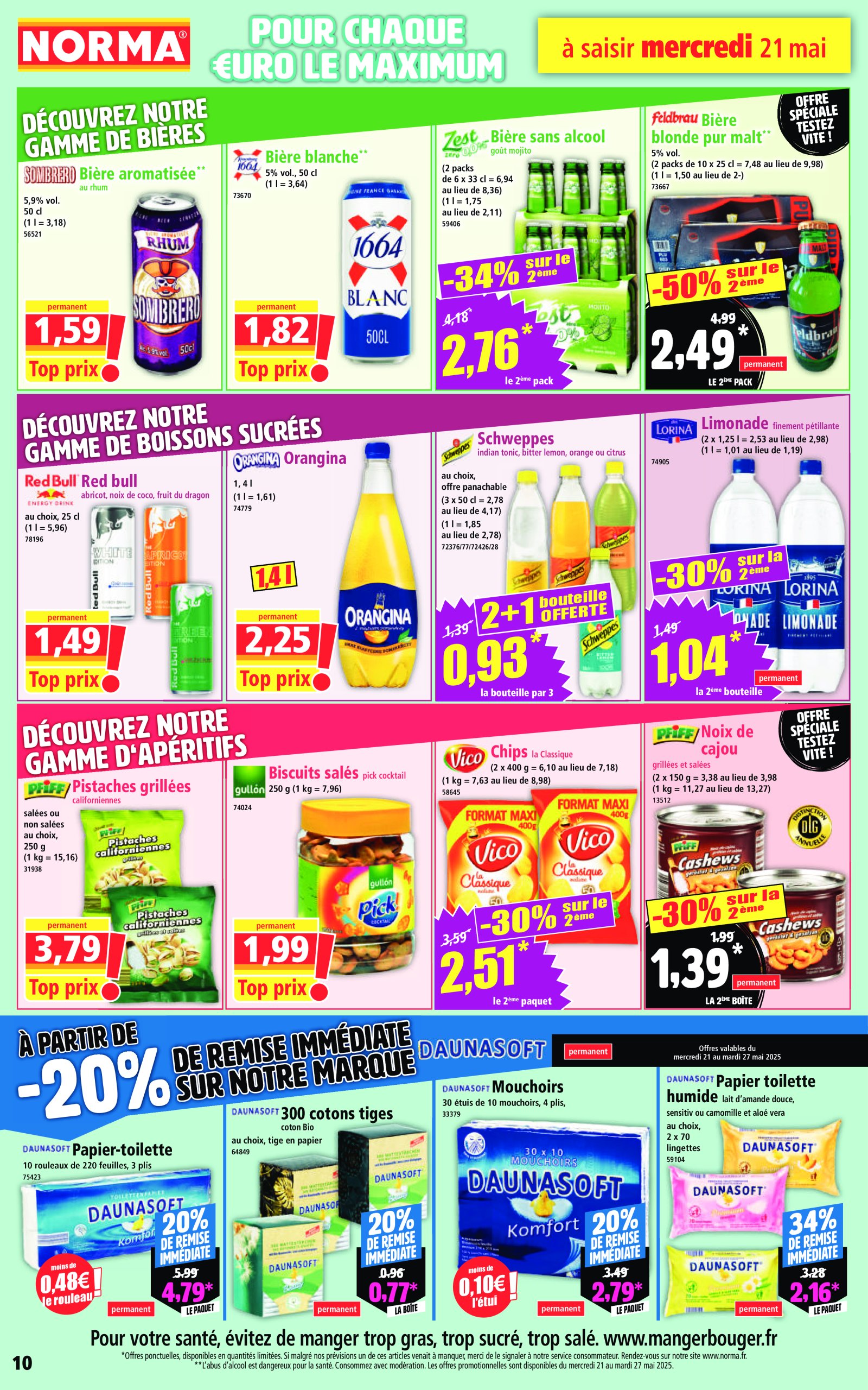 norma - Catalogue NORMA valable dès 21/05 - 27/05 - page: 10