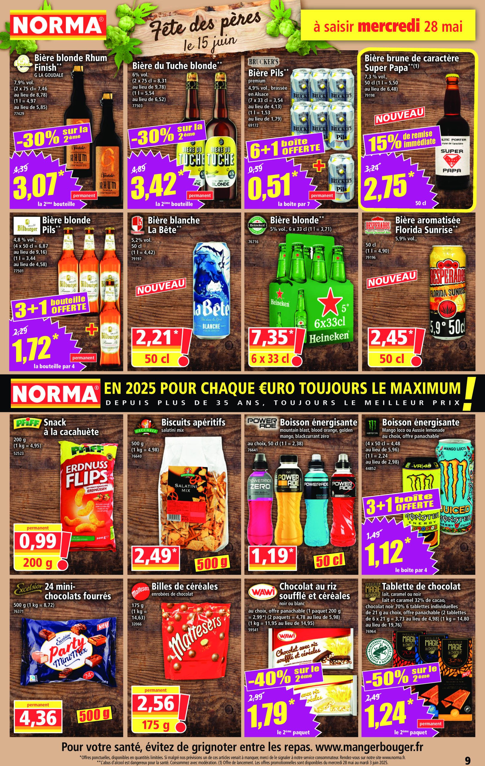 norma - Catalogue NORMA valable dès 28/05 - 02/06 - page: 9