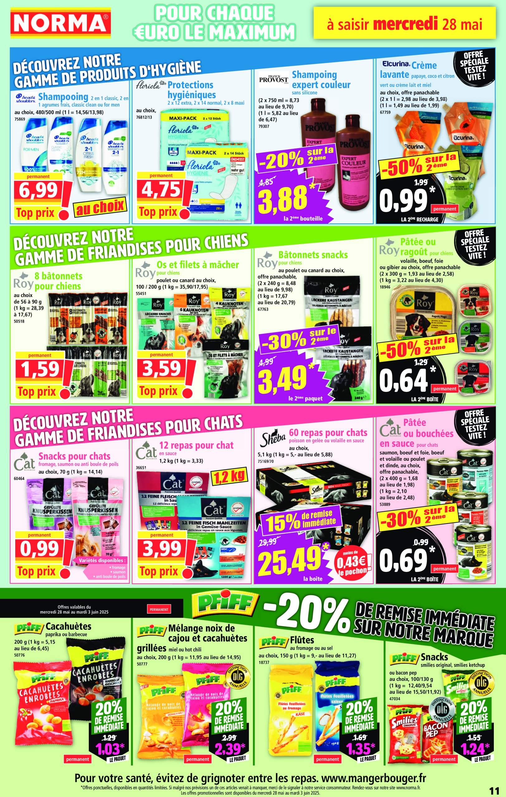 norma - Catalogue NORMA valable dès 28/05 - 02/06 - page: 11