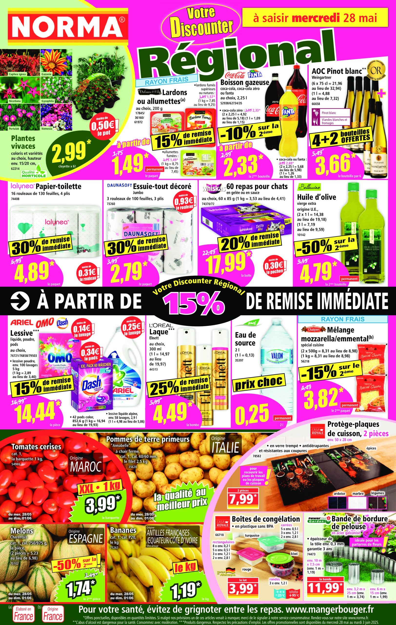 norma - Catalogue NORMA valable dès 28/05 - 02/06 - page: 1