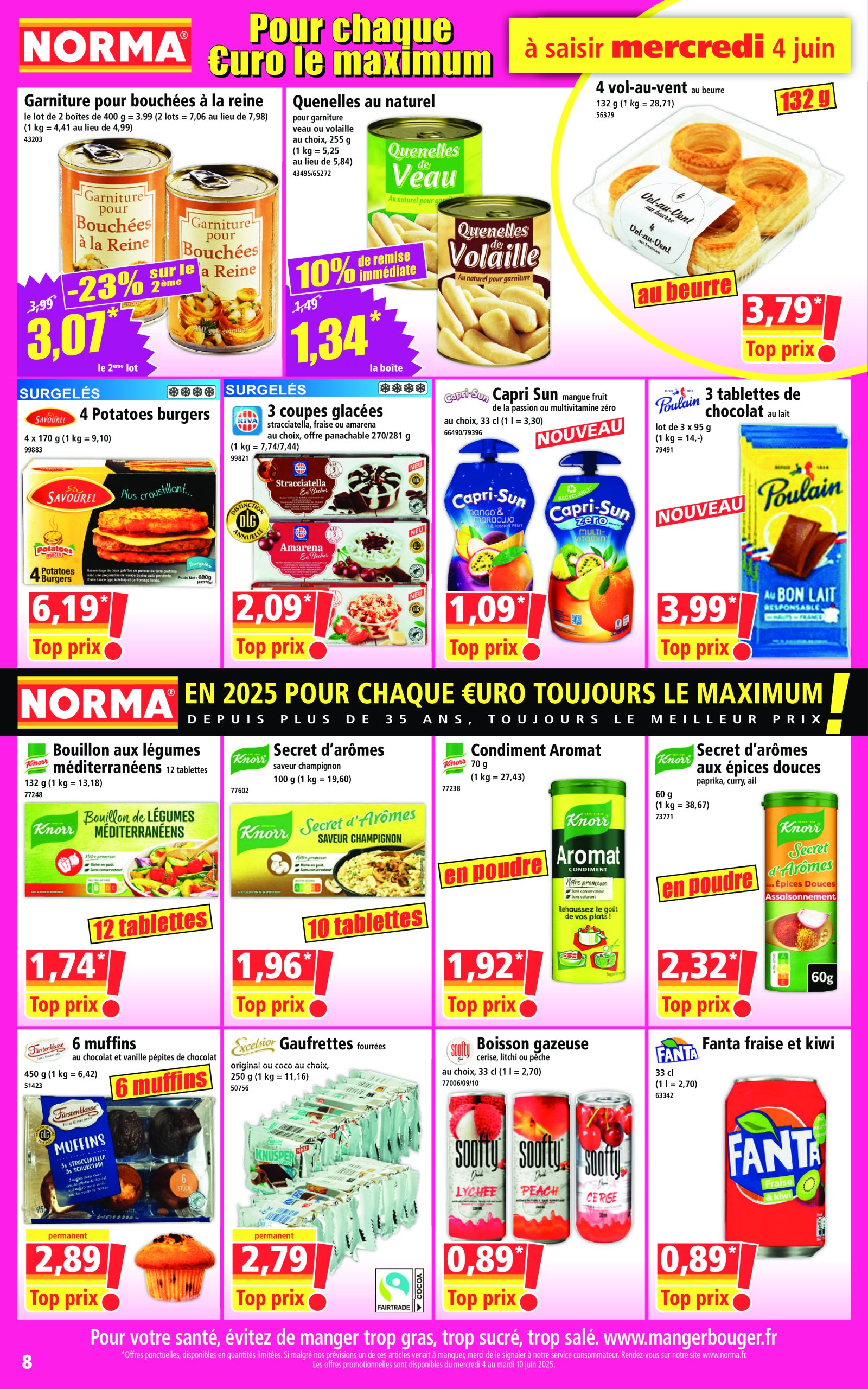 norma - Catalogue NORMA valable dès 04/06 - 10/06 - page: 8