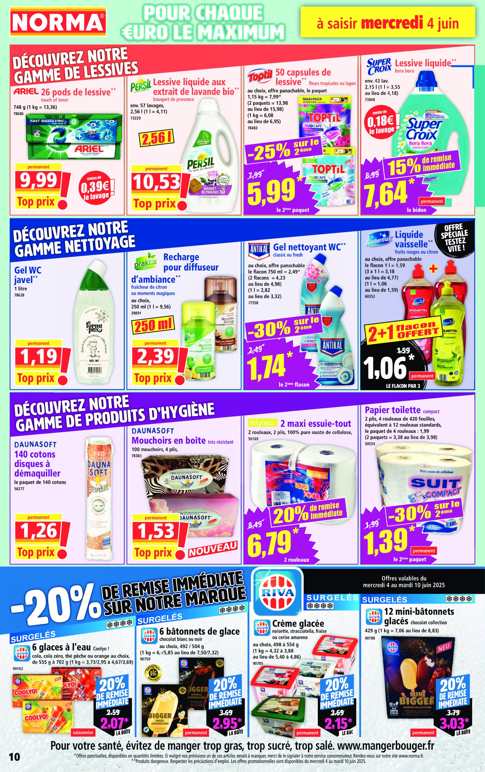 norma - Catalogue NORMA valable dès 04/06 - 10/06 - page: 10