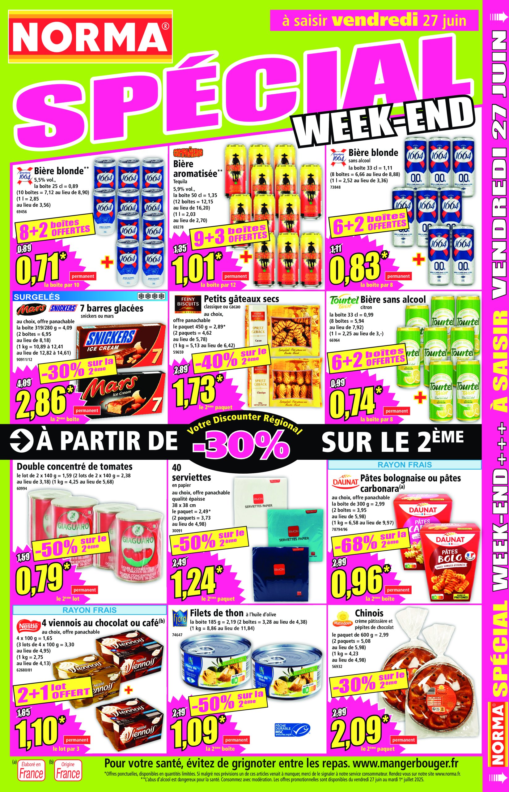 norma - Catalogue NORMA valable du 25/06 au 01/07 - page: 11