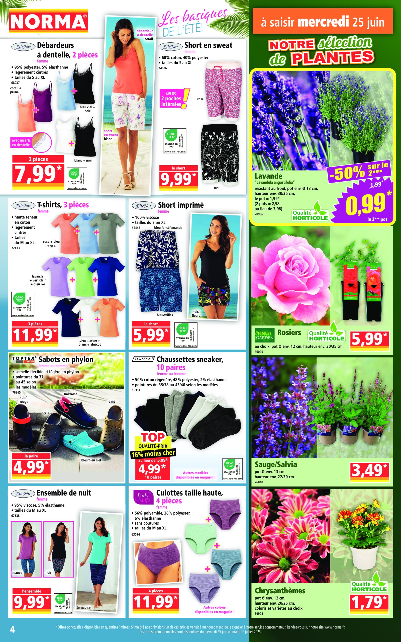 norma - Catalogue NORMA valable du 25/06 au 01/07 - page: 4