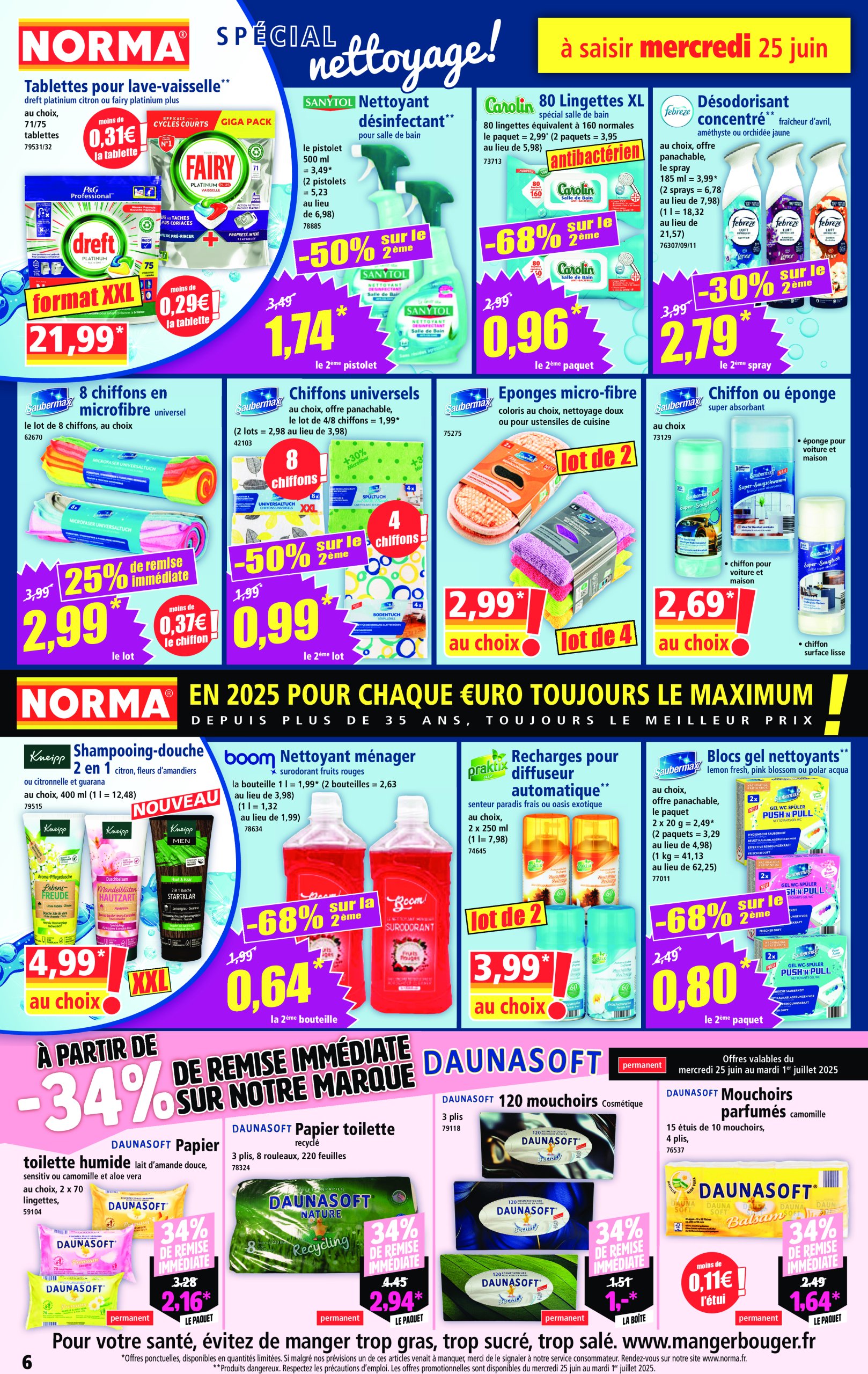 norma - Catalogue NORMA valable du 25/06 au 01/07 - page: 6