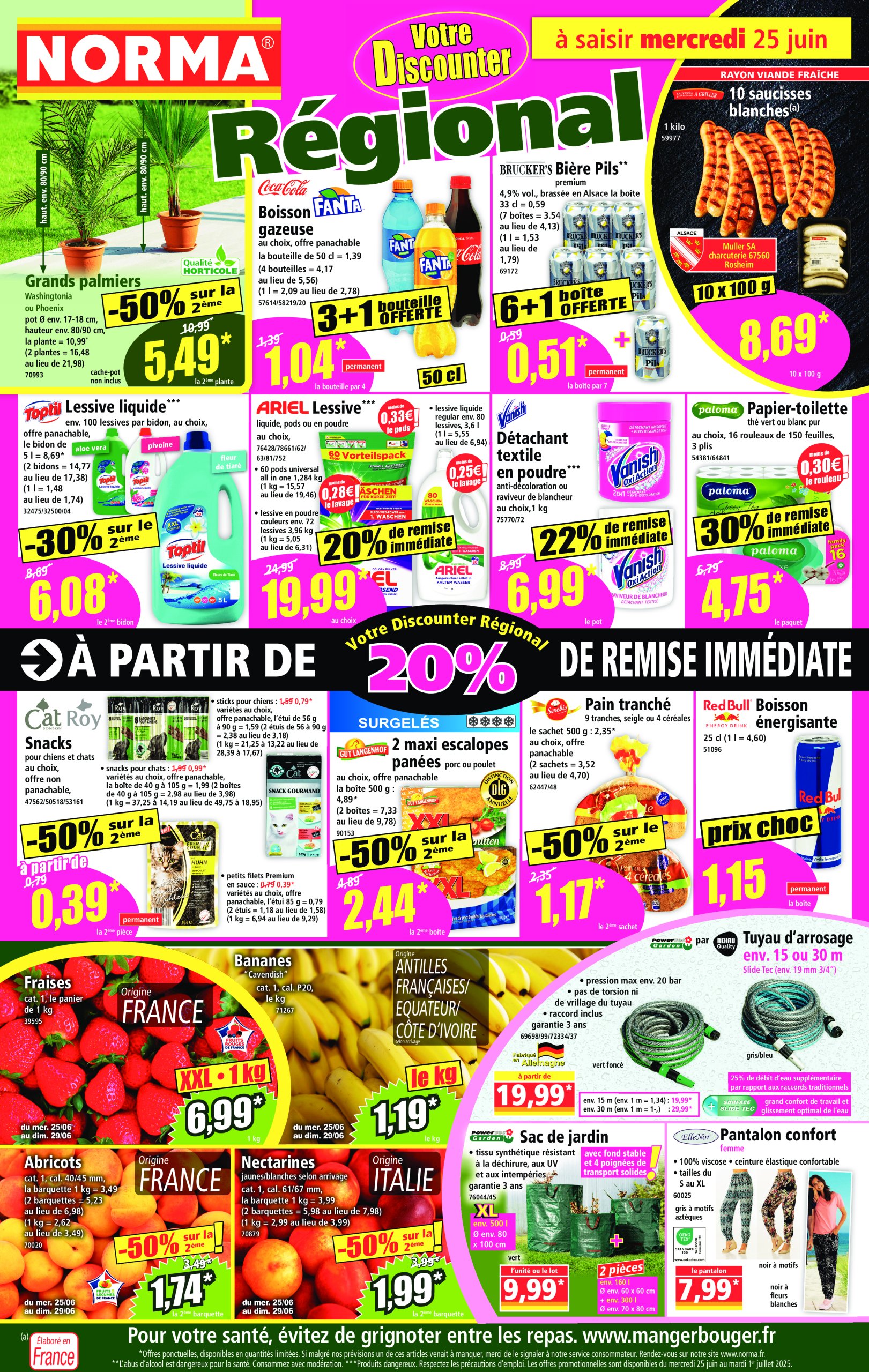 norma - Catalogue NORMA valable du 25/06 au 01/07
