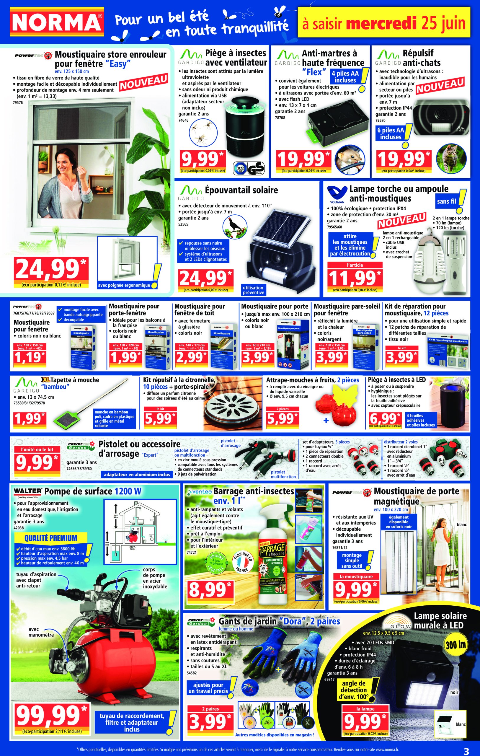 norma - Catalogue NORMA valable du 25/06 au 01/07 - page: 3