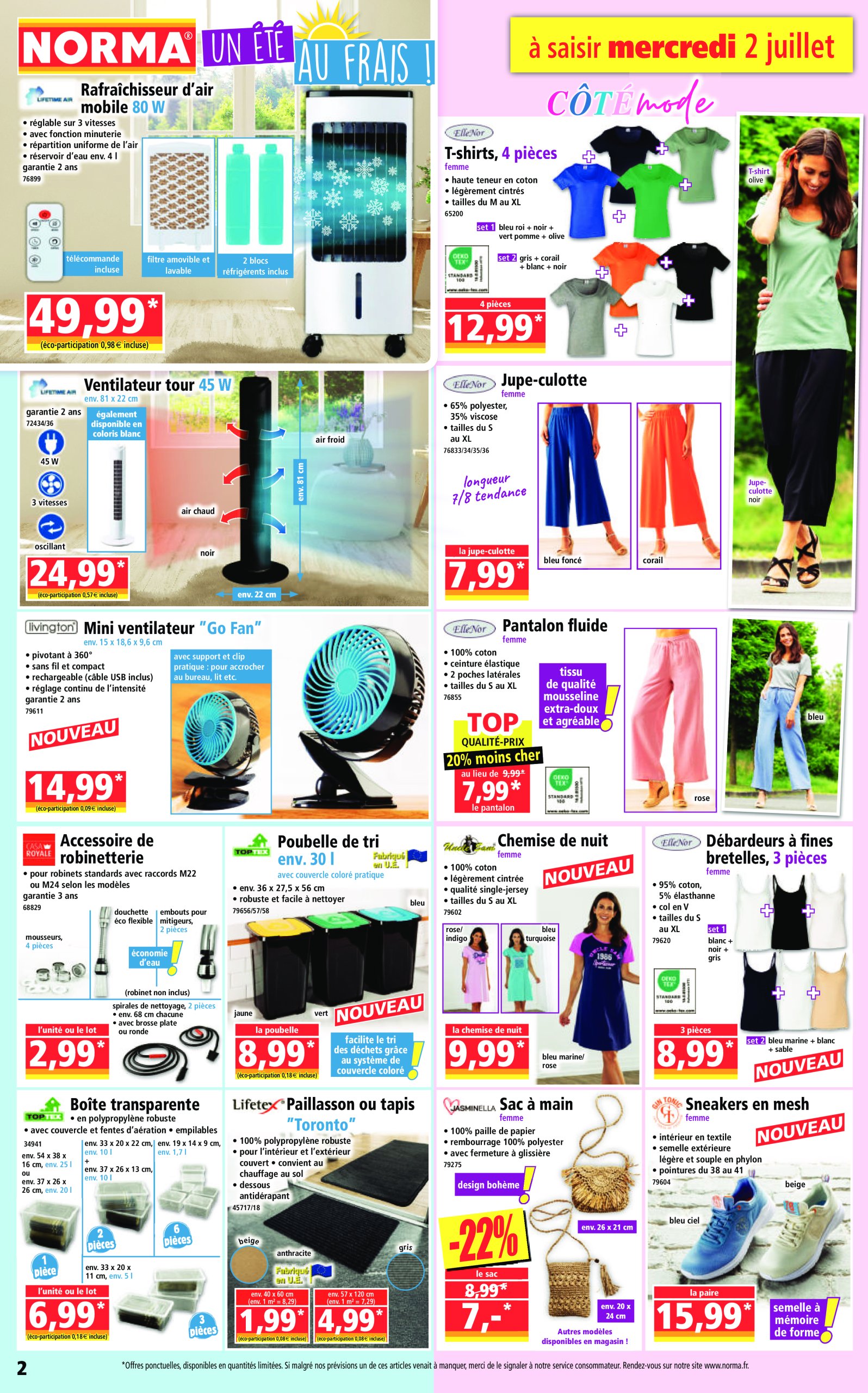 norma - Catalogue NORMA valable du 26/06 au 02/07 - page: 2