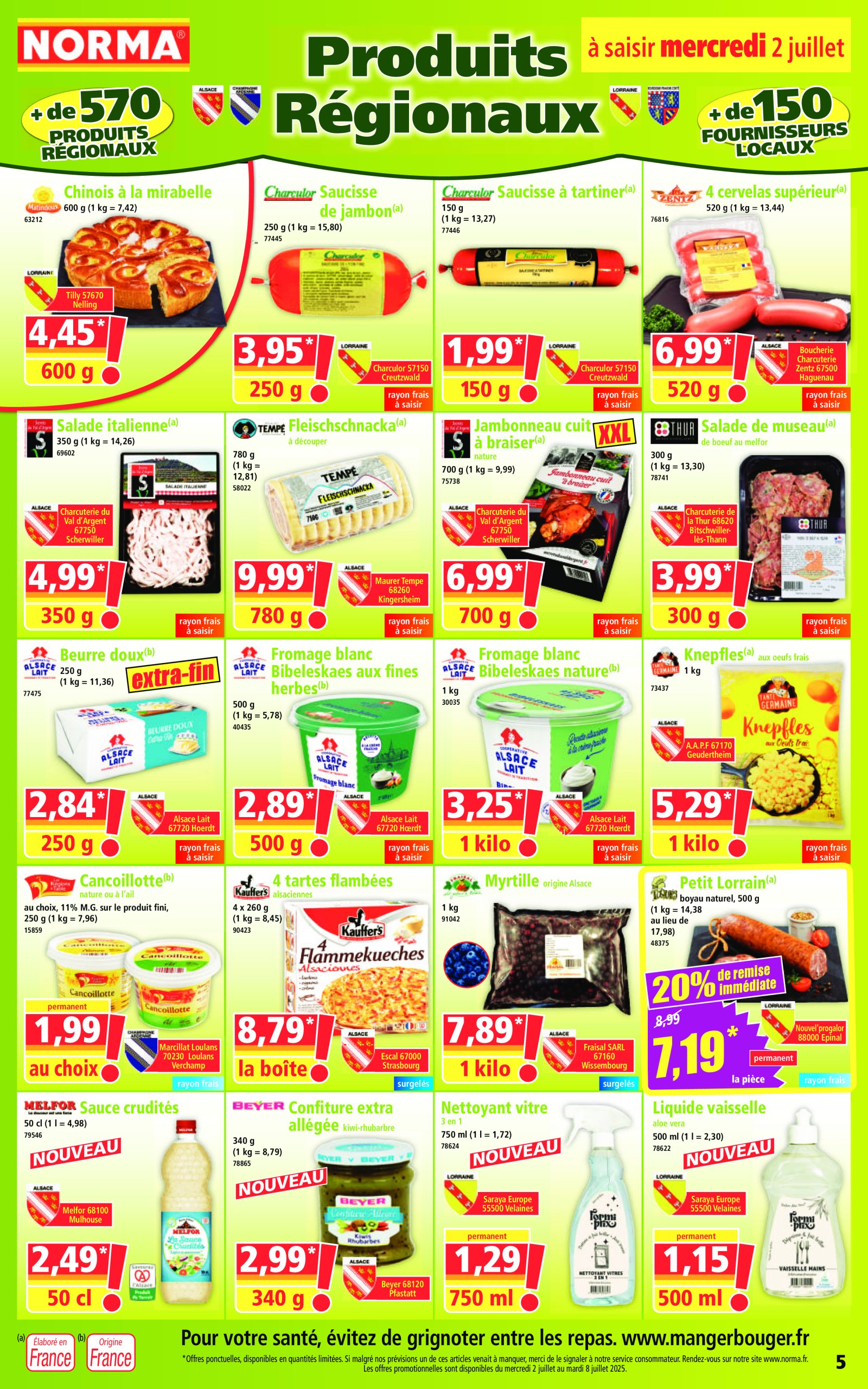 norma - Catalogue NORMA valable du 26/06 au 02/07 - page: 5