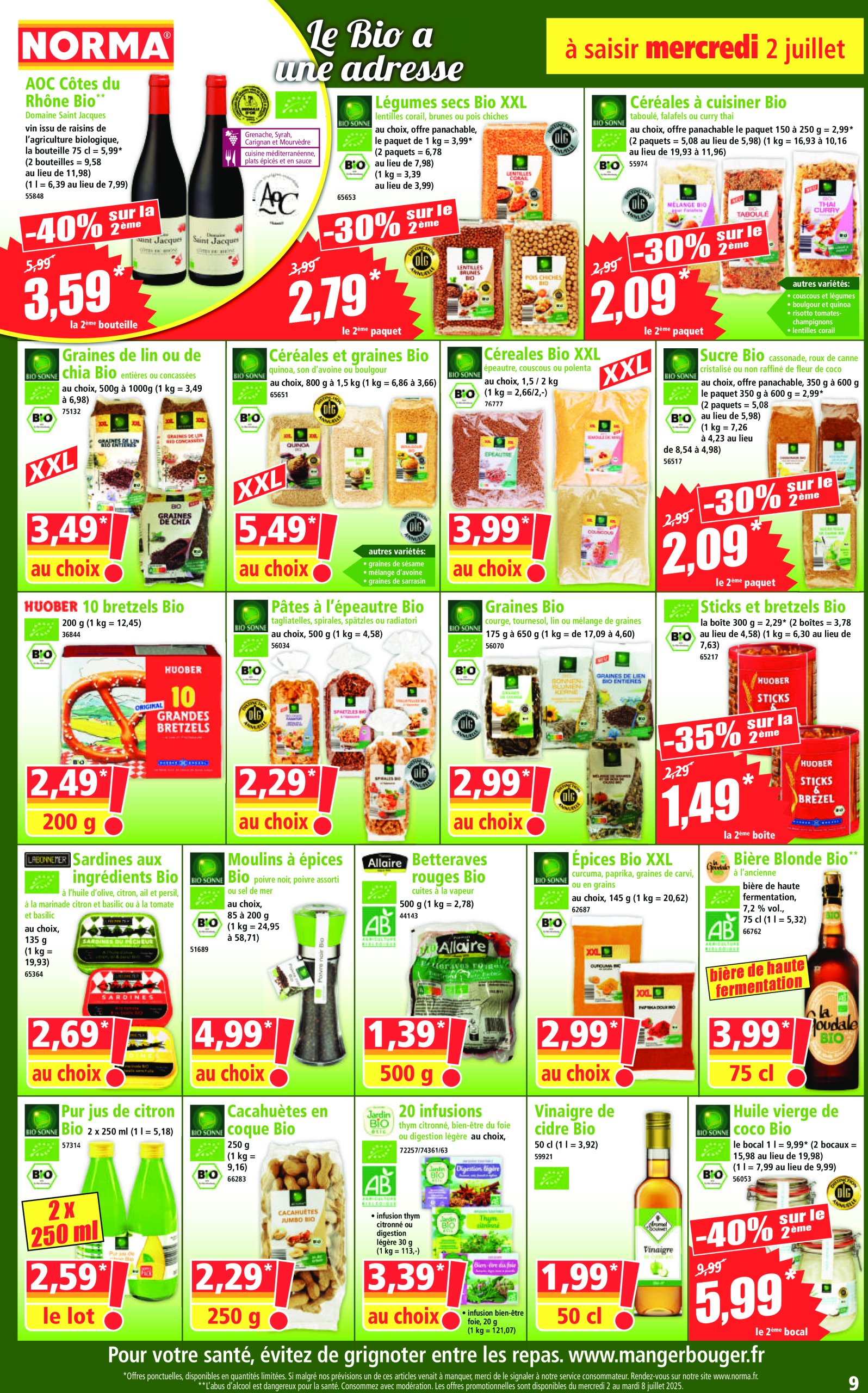 norma - Catalogue NORMA valable du 26/06 au 02/07 - page: 9