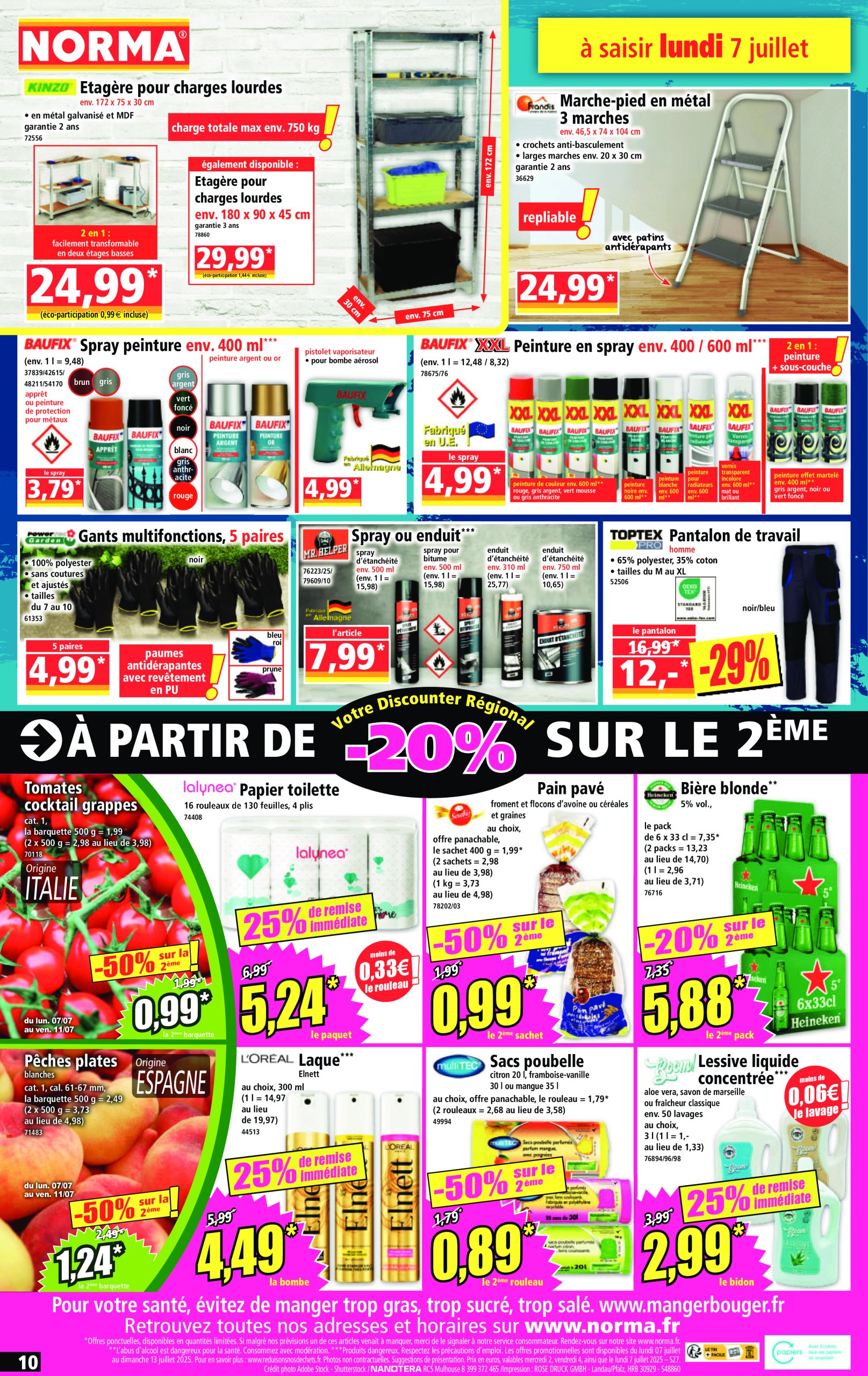 norma - Catalogue NORMA valable du 26/06 au 02/07 - page: 10