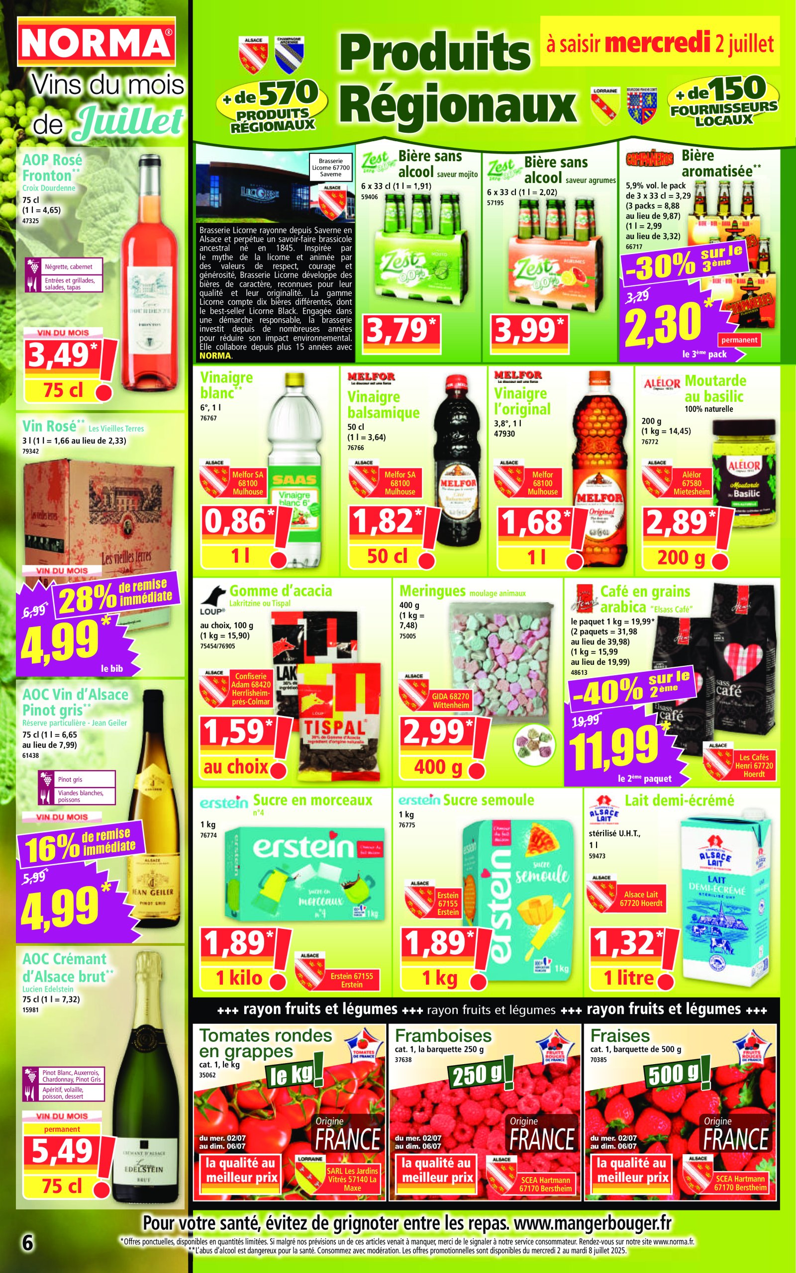norma - Catalogue NORMA valable du 26/06 au 02/07 - page: 6