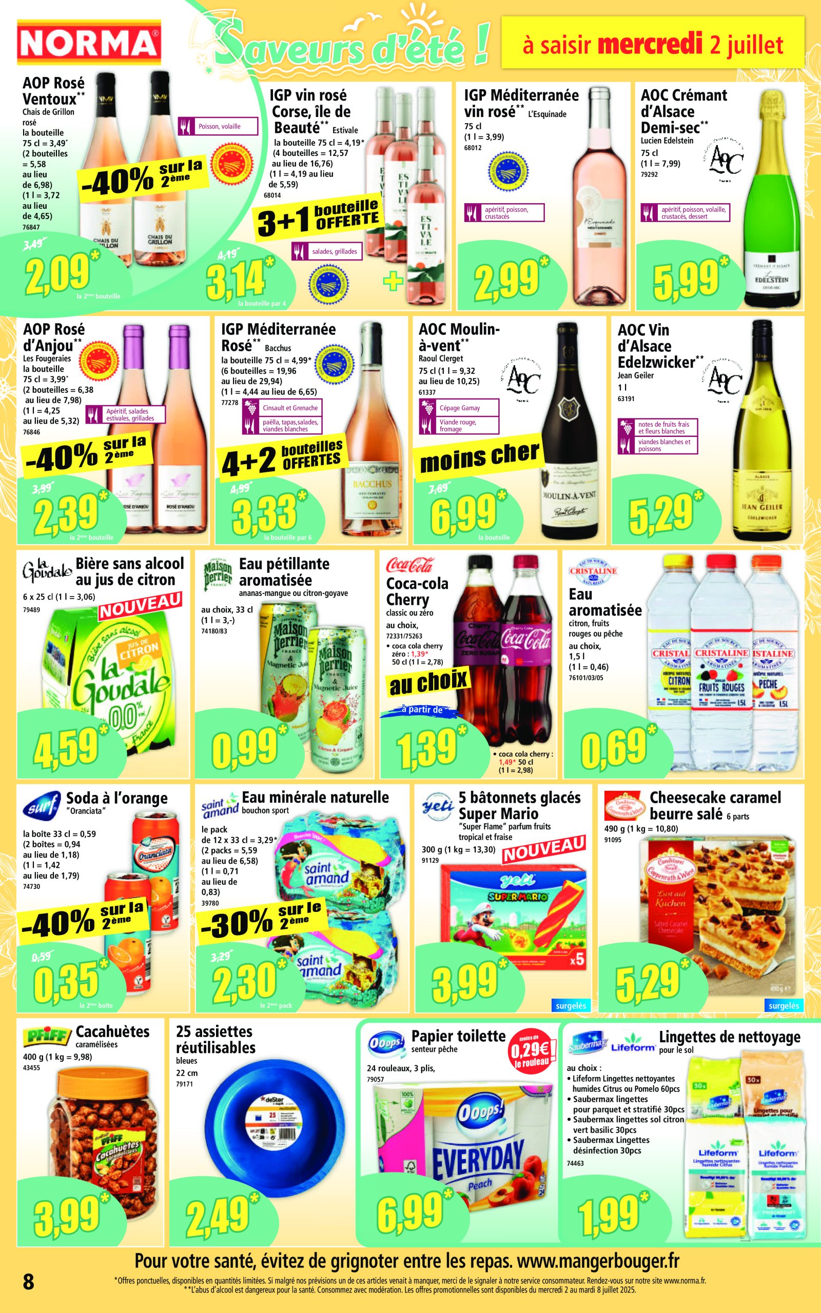 norma - Catalogue NORMA valable du 26/06 au 02/07 - page: 8