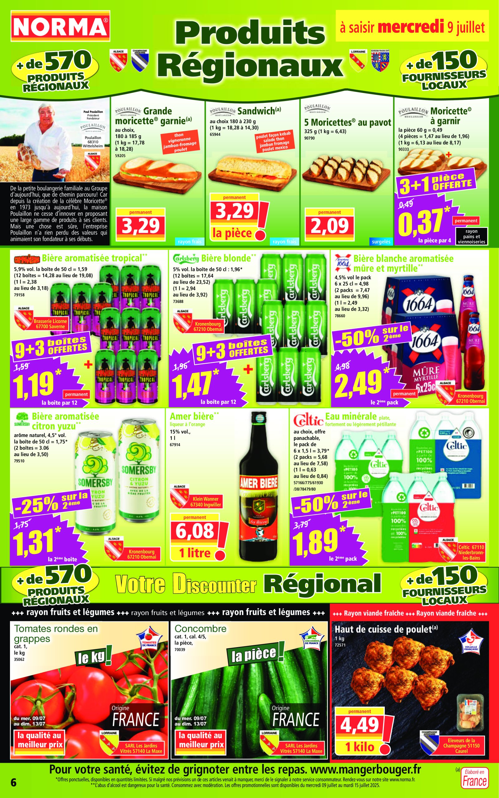norma - Catalogue NORMA valable du 09/07 au 15/07 - page: 6