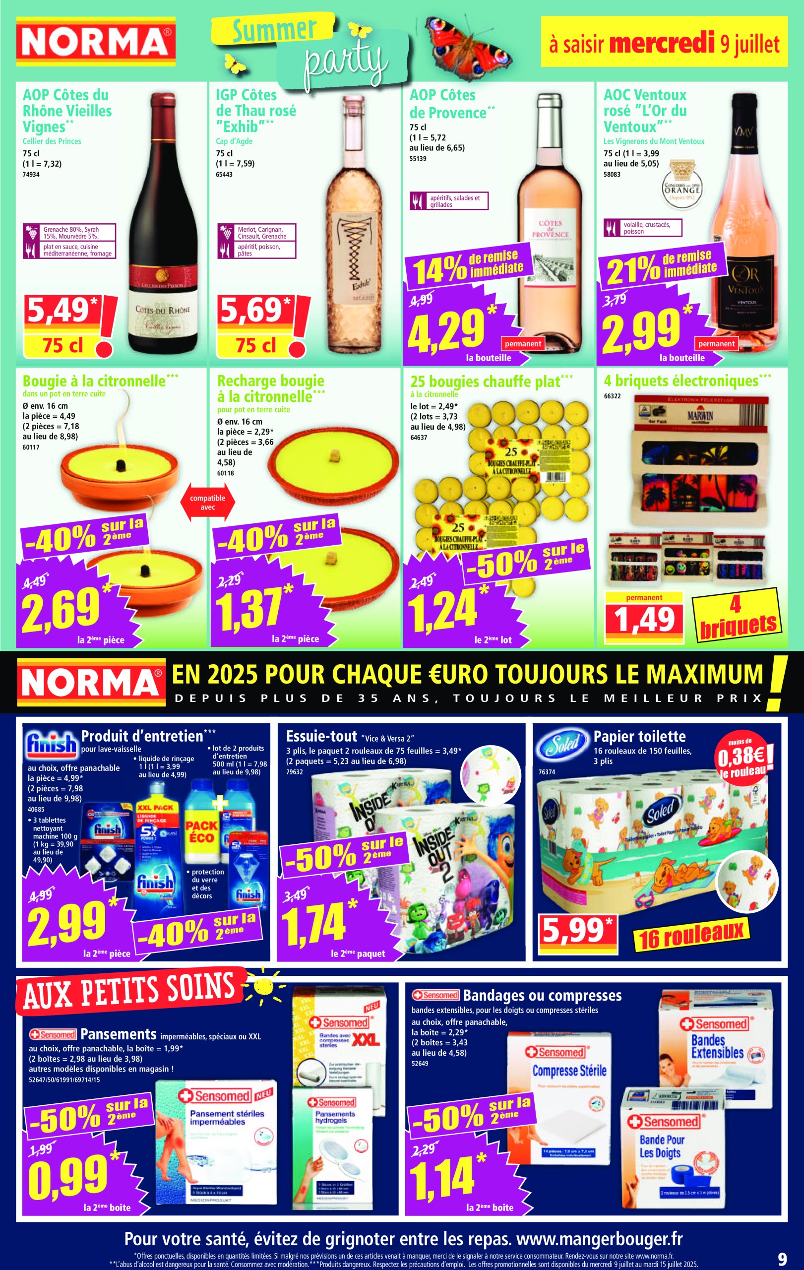 norma - Catalogue NORMA valable du 09/07 au 15/07 - page: 9