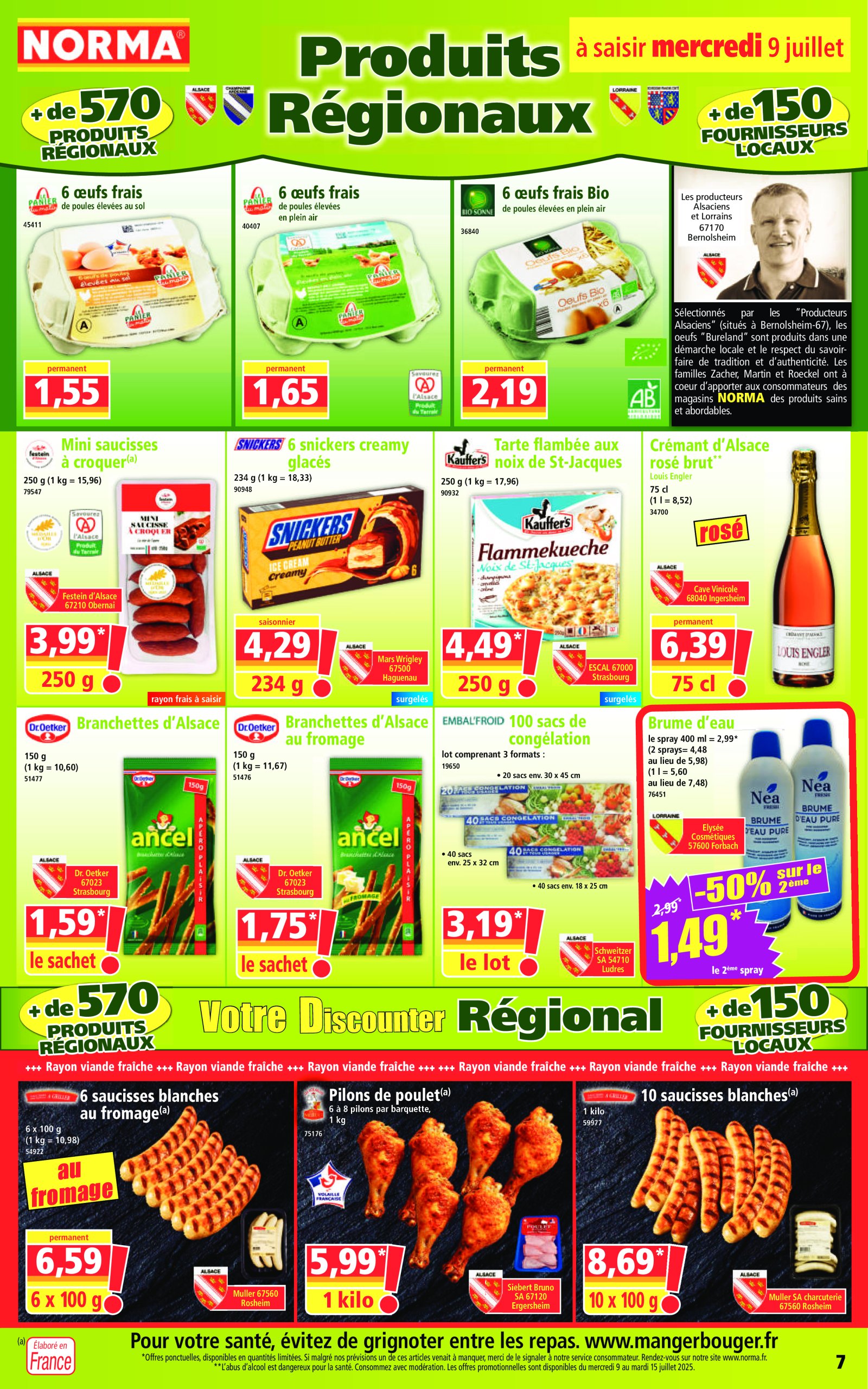 norma - Catalogue NORMA valable du 09/07 au 15/07 - page: 7