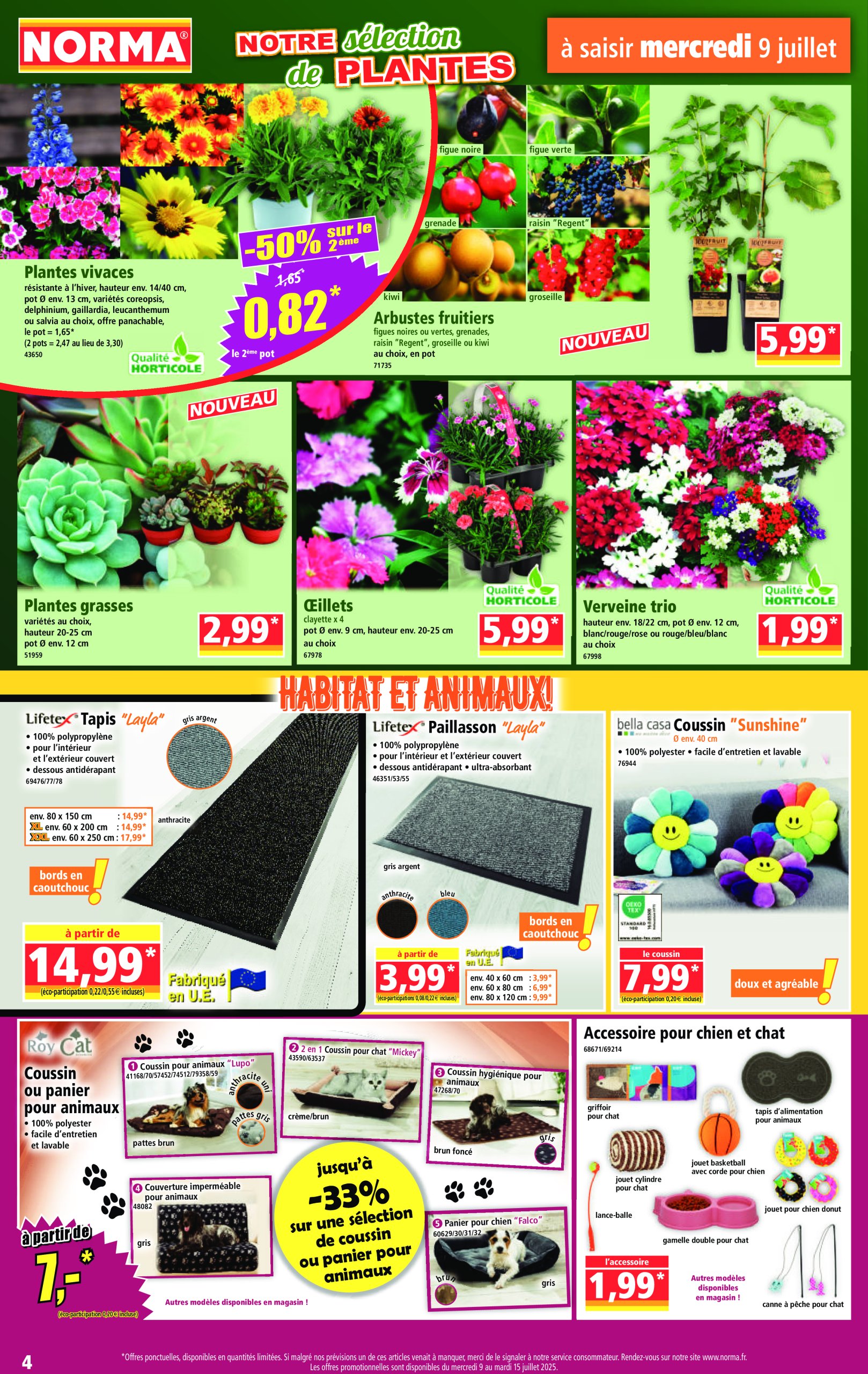 norma - Catalogue NORMA valable du 09/07 au 15/07 - page: 4