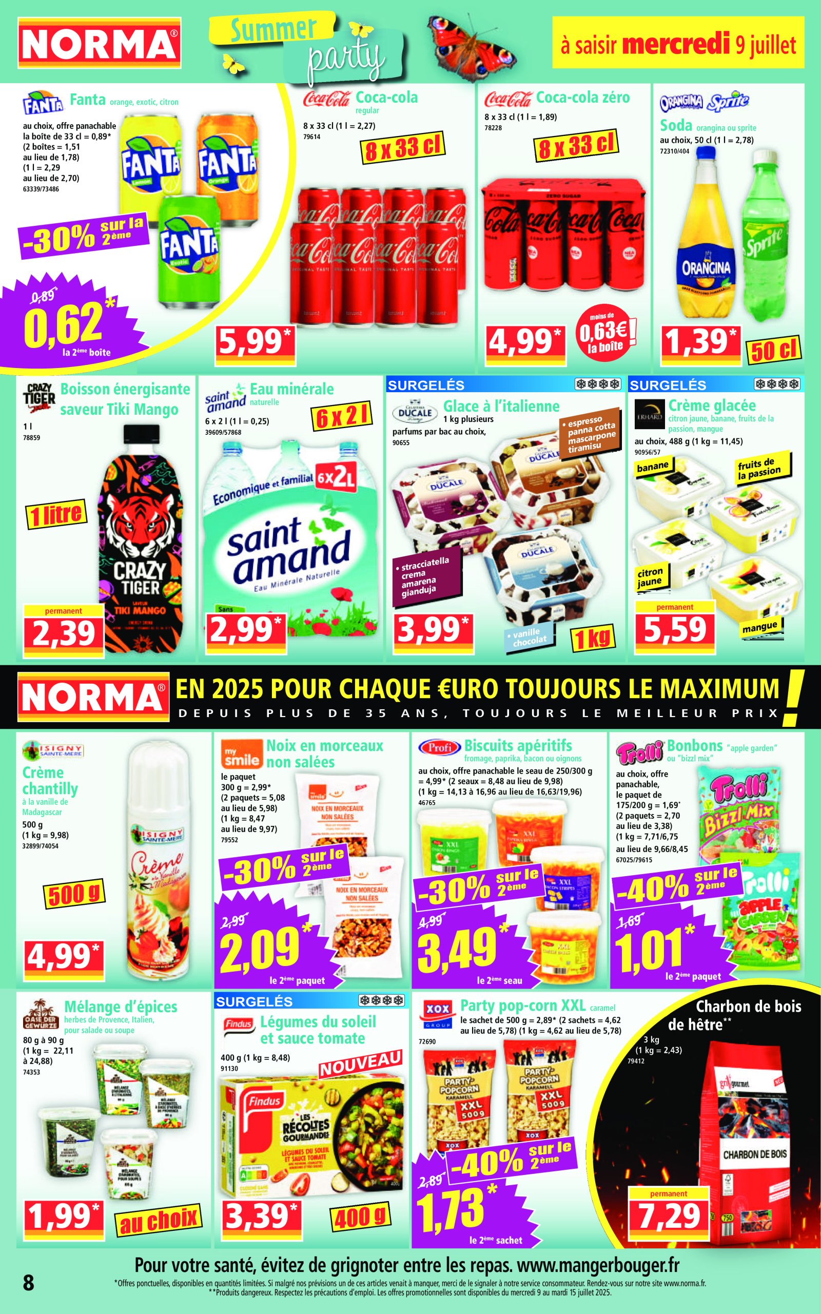 norma - Catalogue NORMA valable du 09/07 au 15/07 - page: 8