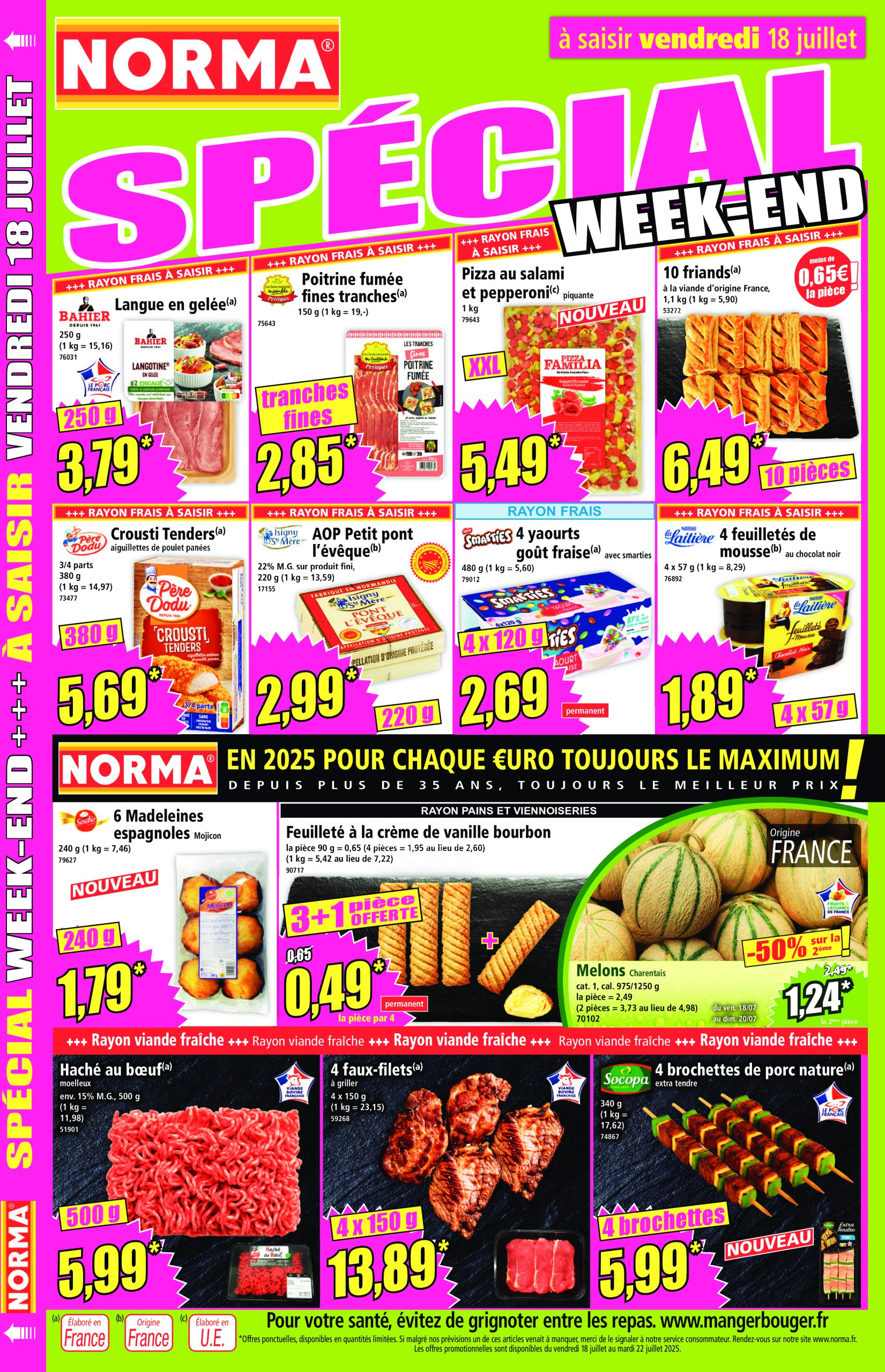 norma - Catalogue NORMA valable du 16/07 au 22/07 - page: 12