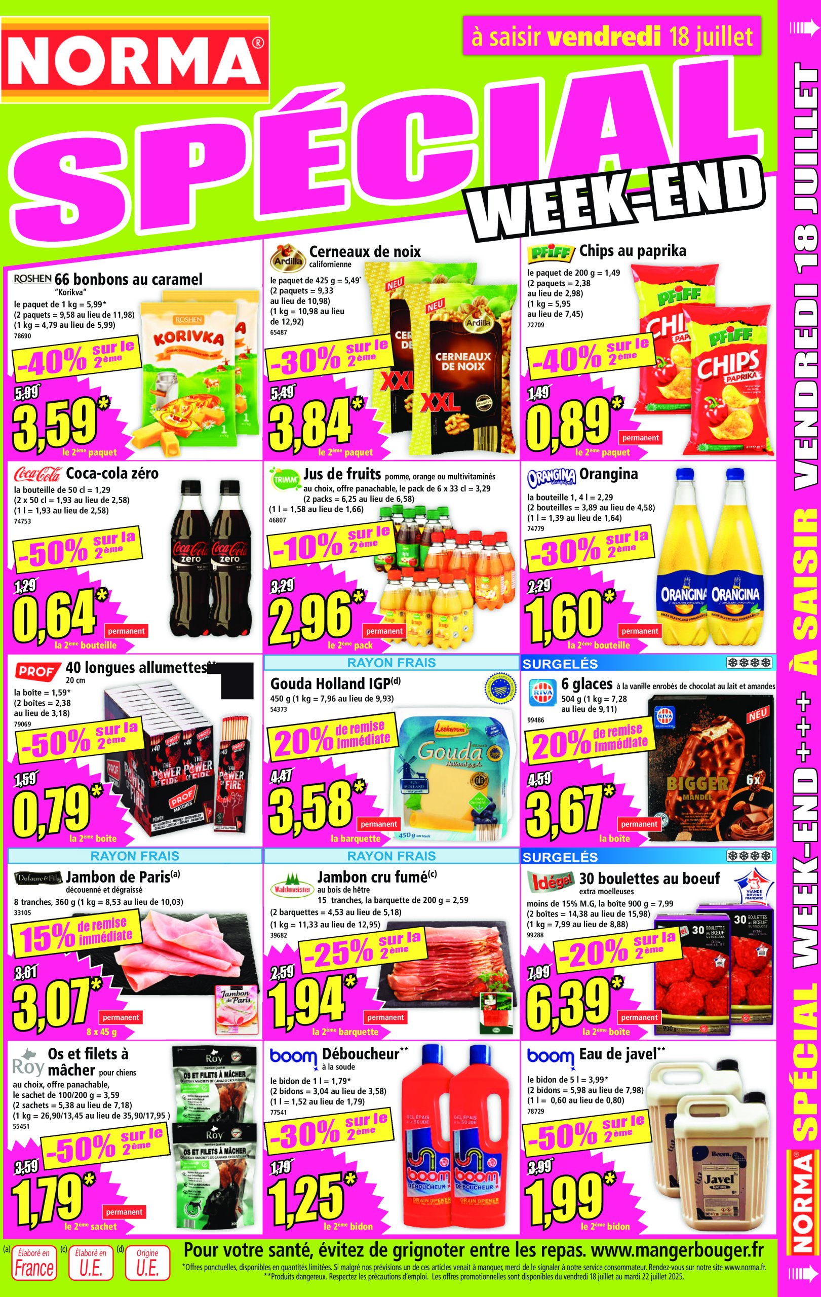 norma - Catalogue NORMA valable du 16/07 au 22/07 - page: 11