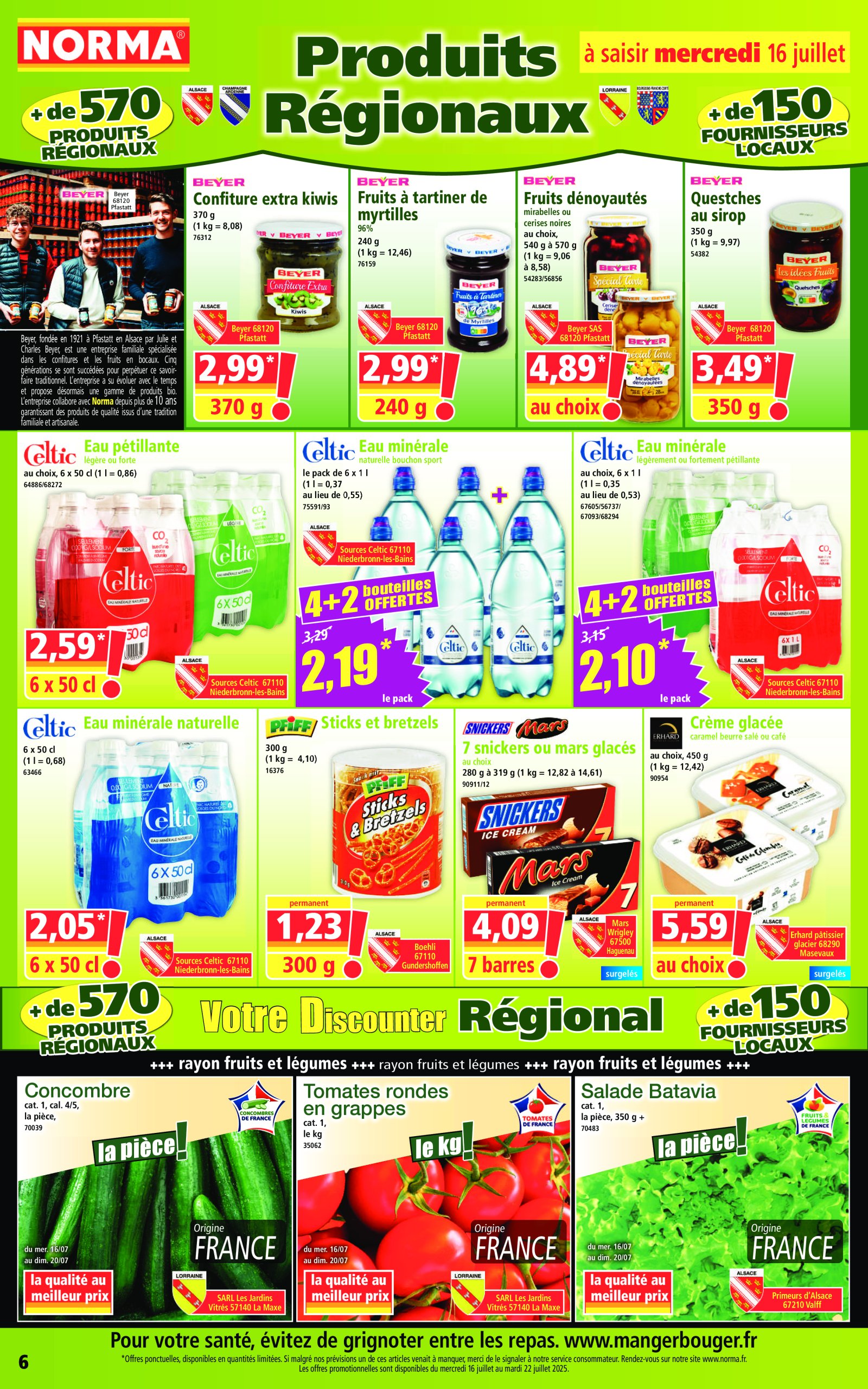 norma - Catalogue NORMA valable du 16/07 au 22/07 - page: 6
