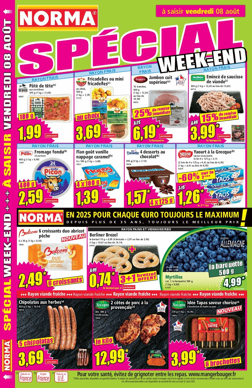 norma - Catalogue NORMA valable du 06/08 au 12/08 - page: 12