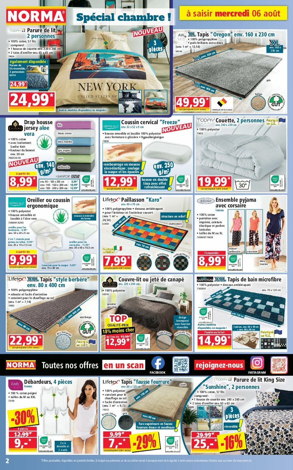 norma - Catalogue NORMA valable du 06/08 au 12/08 - page: 2