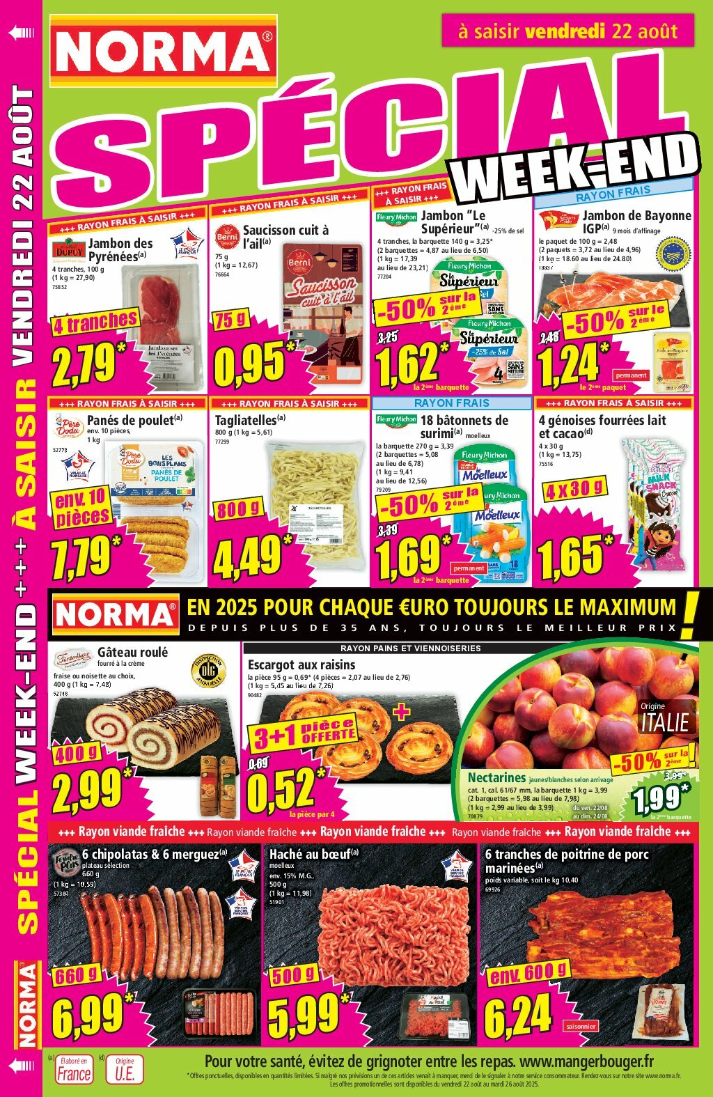 norma - Catalogue NORMA valable du 20/08 au 26/08 - page: 12