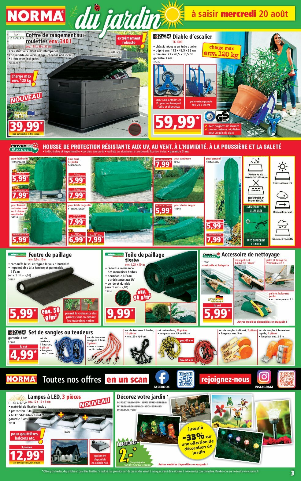 norma - Catalogue NORMA valable du 20/08 au 26/08 - page: 3