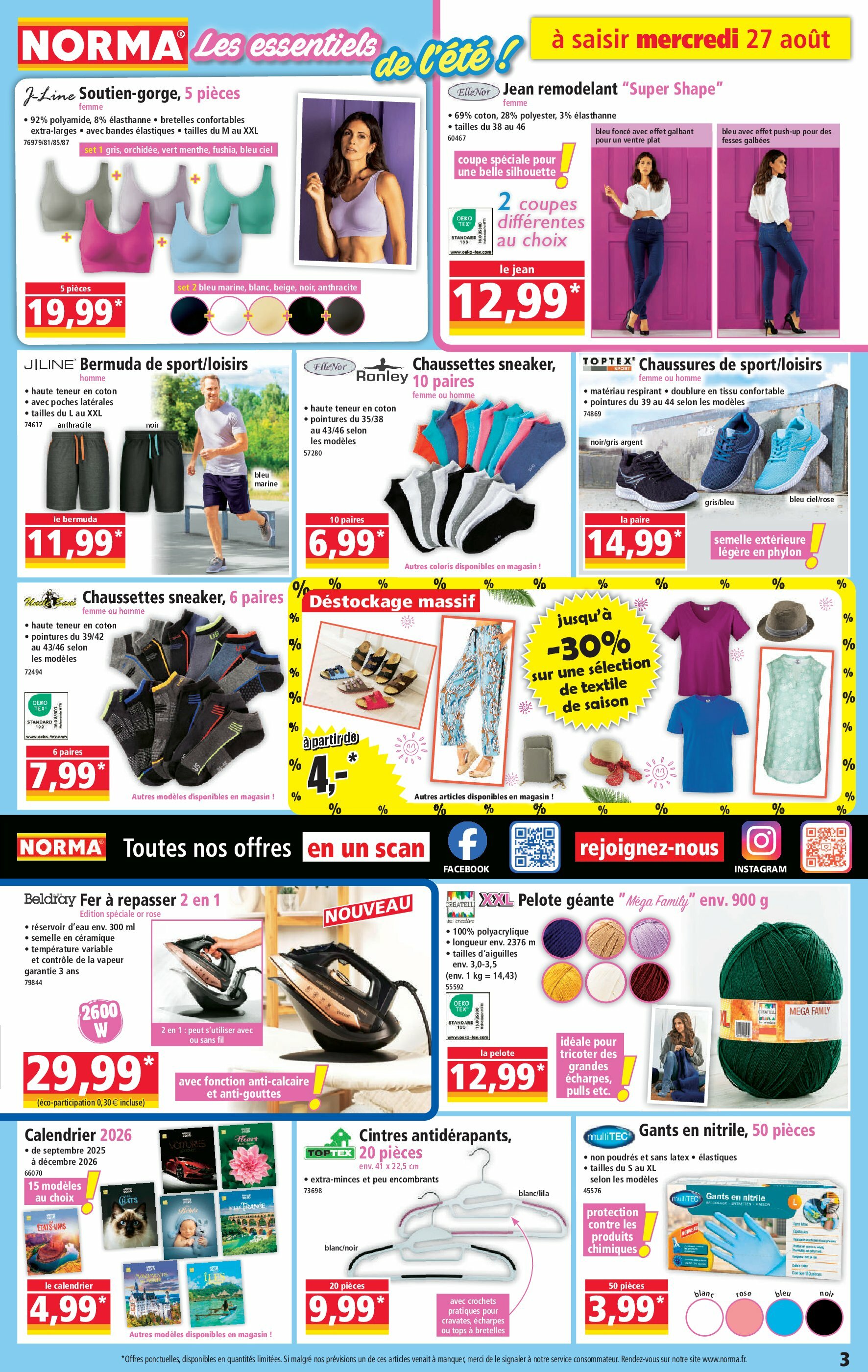 norma - Catalogue NORMA valable du 27/08 au 02/09 - page: 3