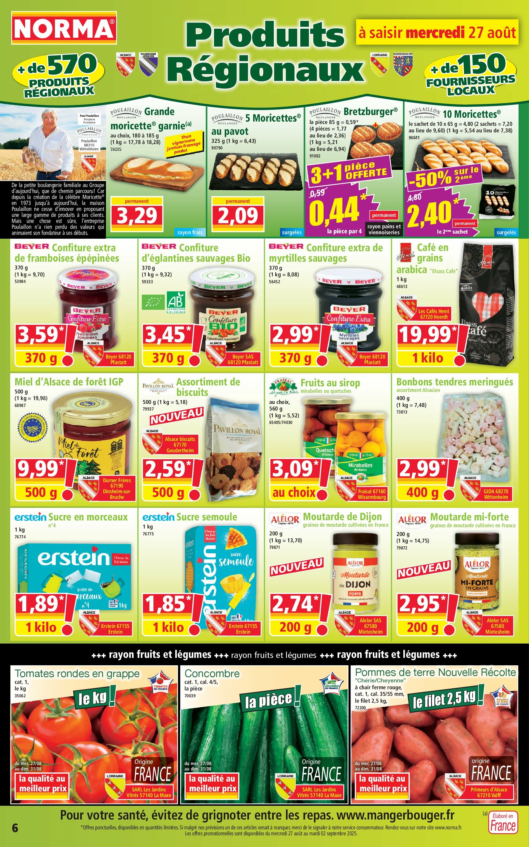 norma - Catalogue NORMA valable du 27/08 au 02/09 - page: 6