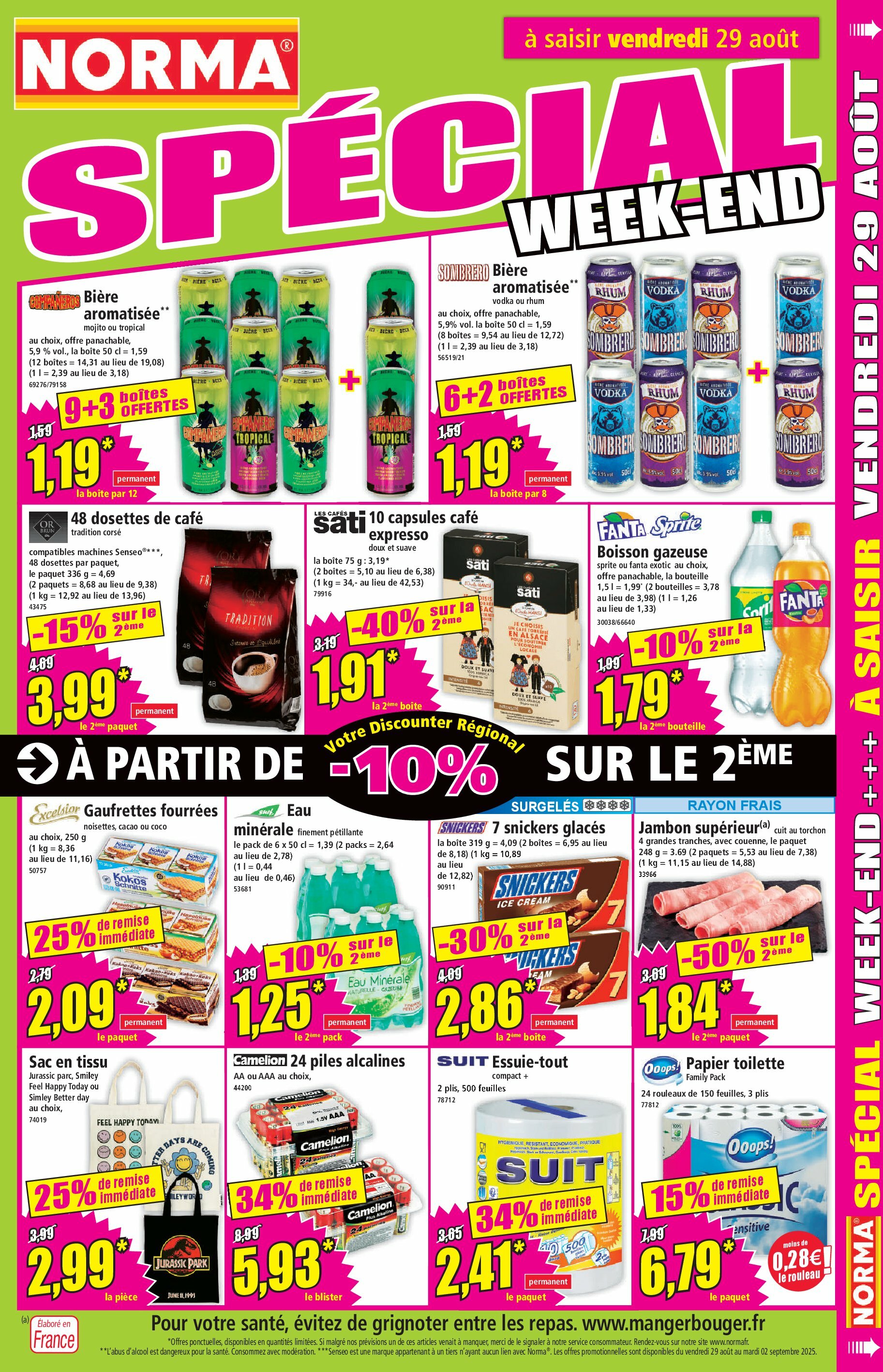 norma - Catalogue NORMA valable du 27/08 au 02/09 - page: 11