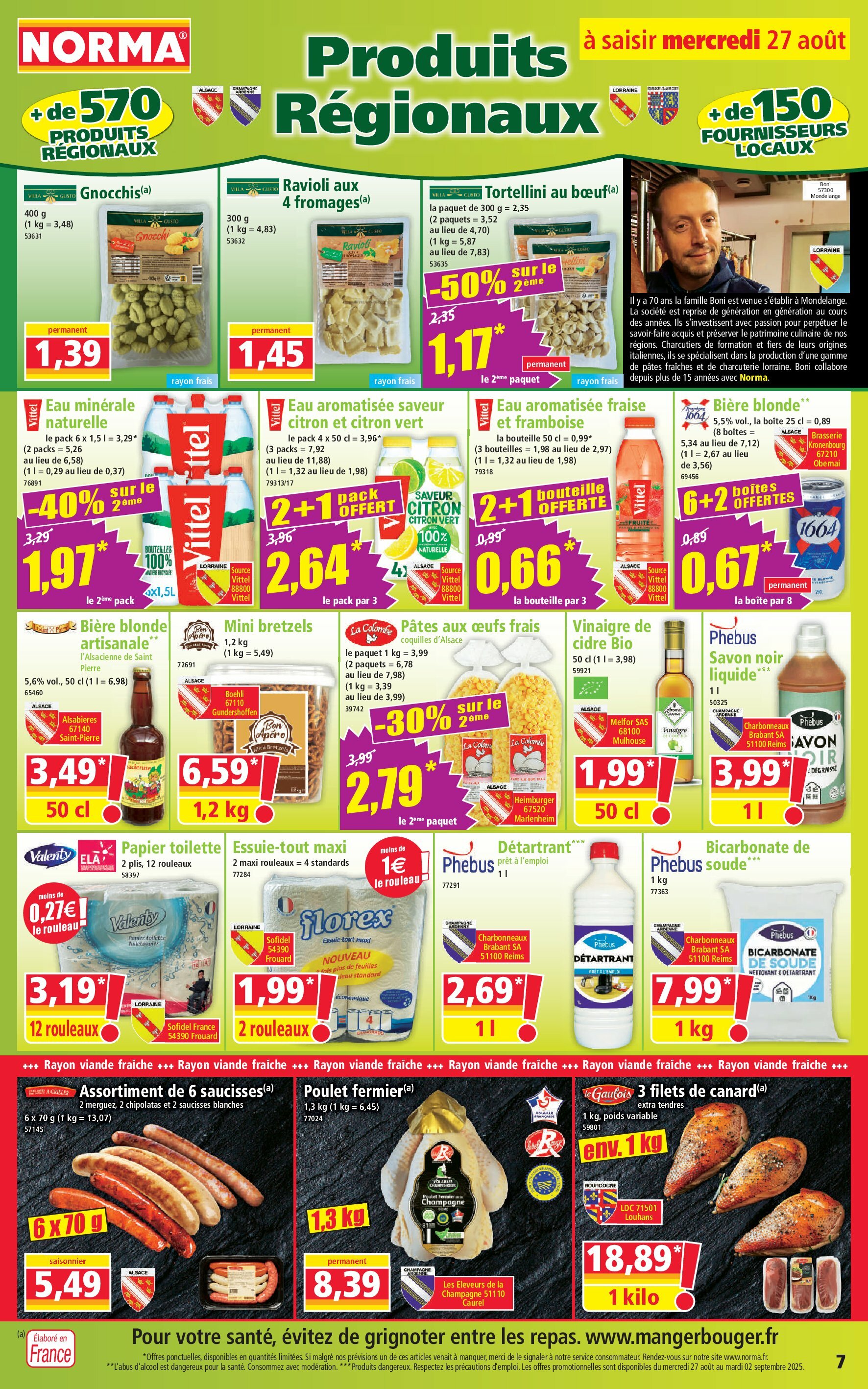norma - Catalogue NORMA valable du 27/08 au 02/09 - page: 7