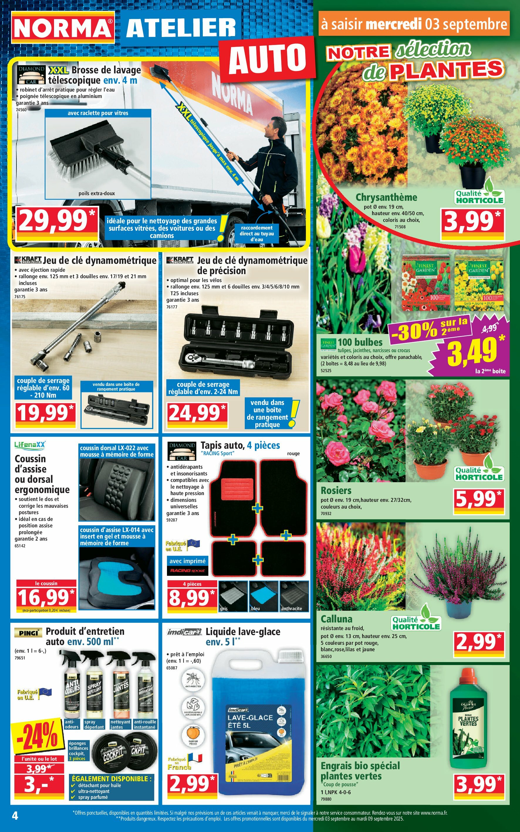 norma - Catalogue NORMA valable du 03/09 au 09/09 - page: 4