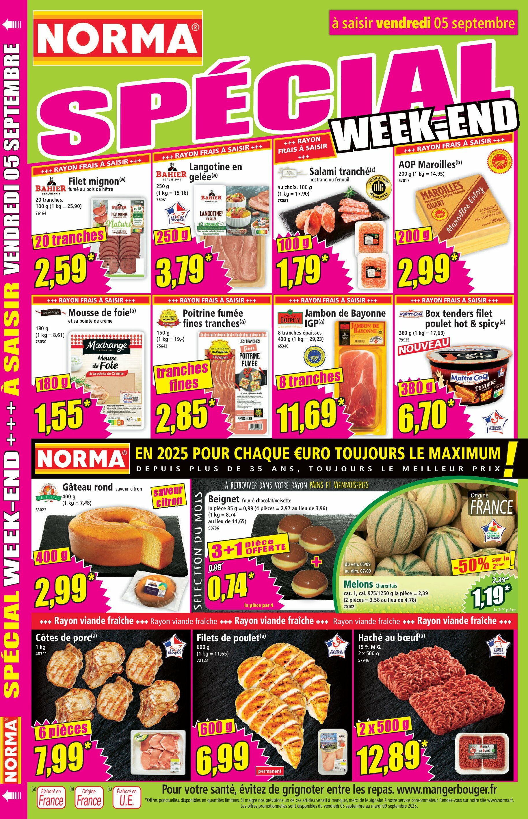 norma - Catalogue NORMA valable du 03/09 au 09/09 - page: 14