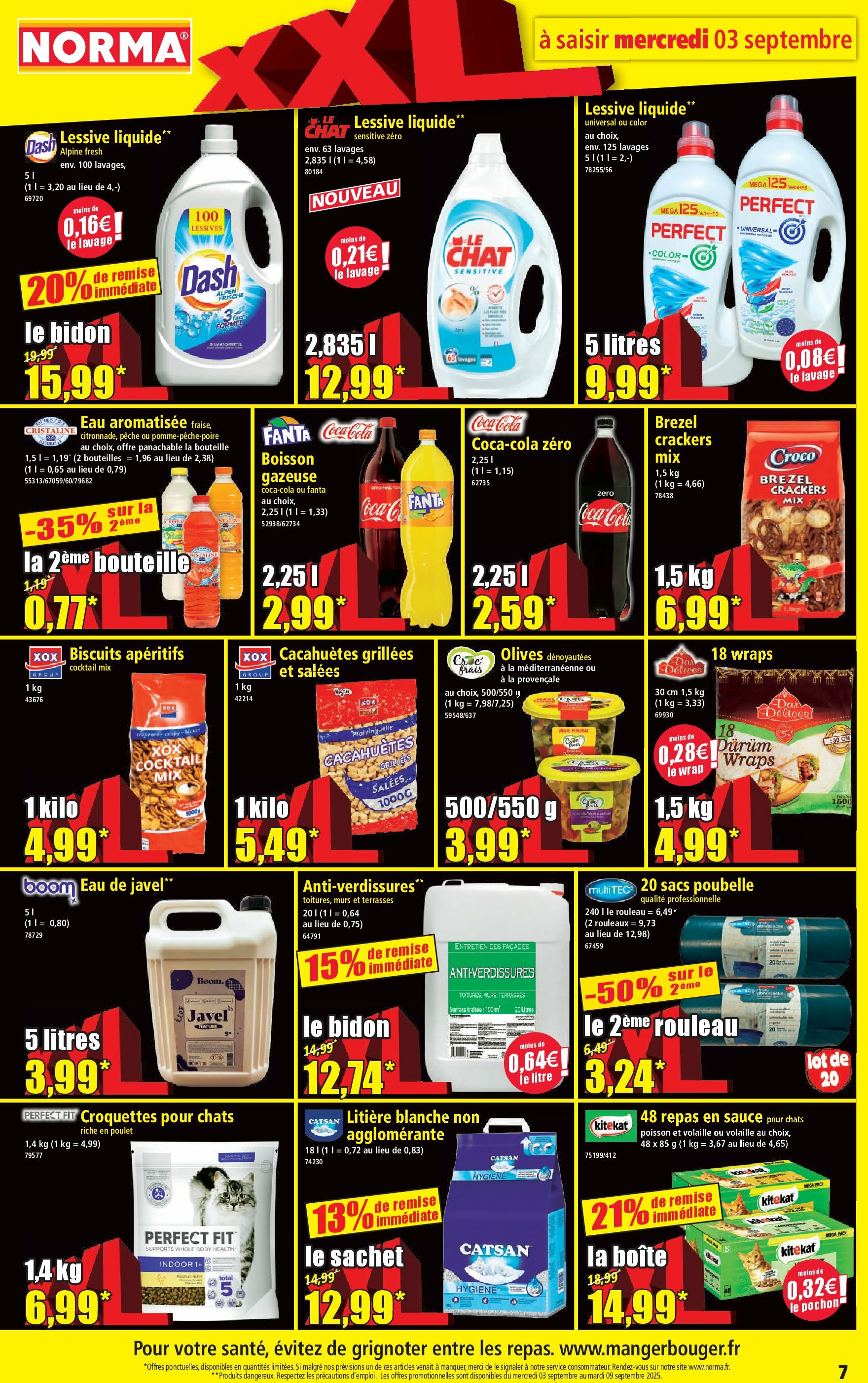 norma - Catalogue NORMA valable du 03/09 au 09/09 - page: 7