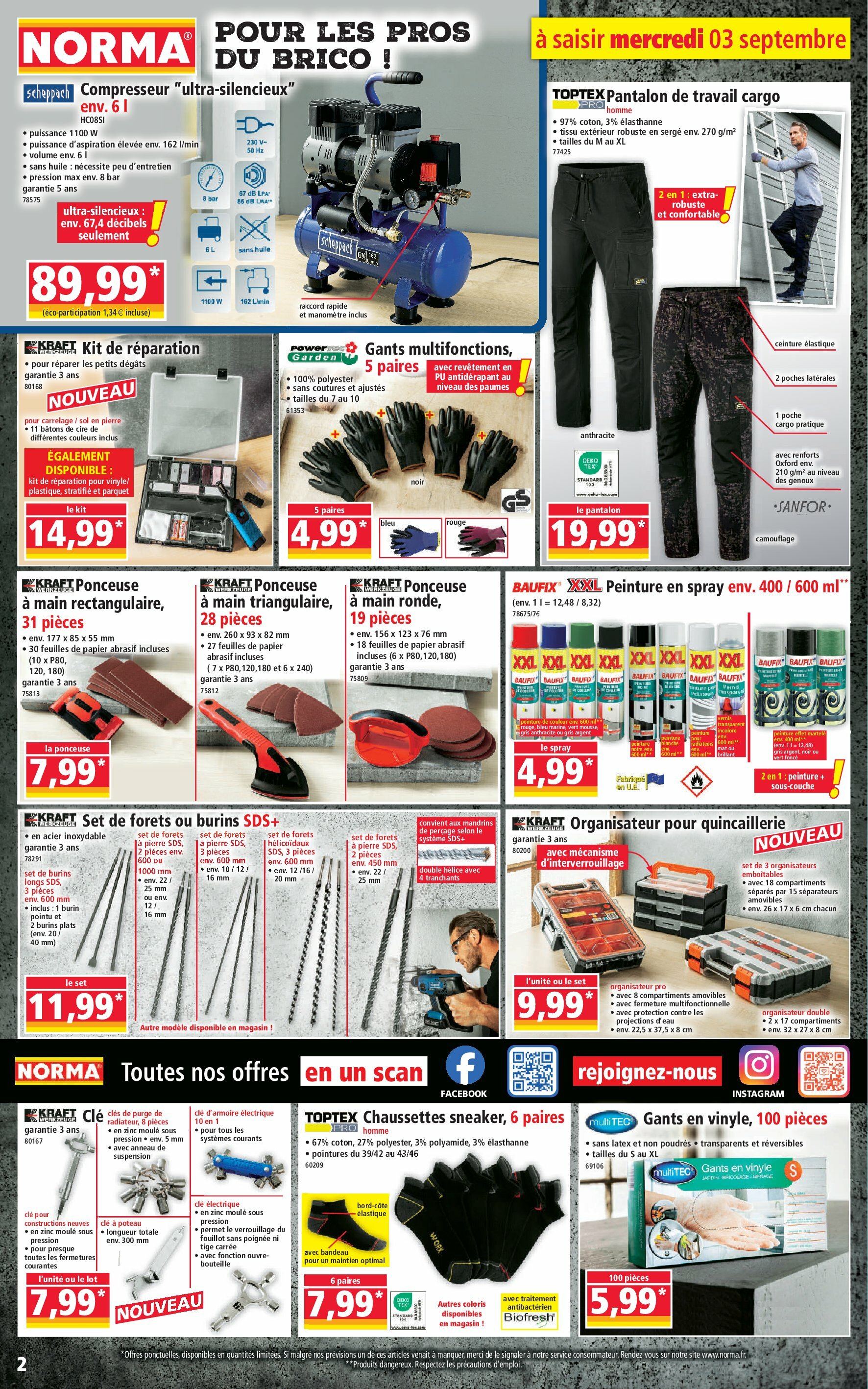 norma - Catalogue NORMA valable du 03/09 au 09/09 - page: 2
