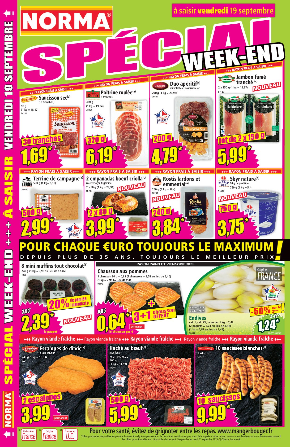 norma - Catalogue NORMA valable du 17/09 au 23/09 - page: 14